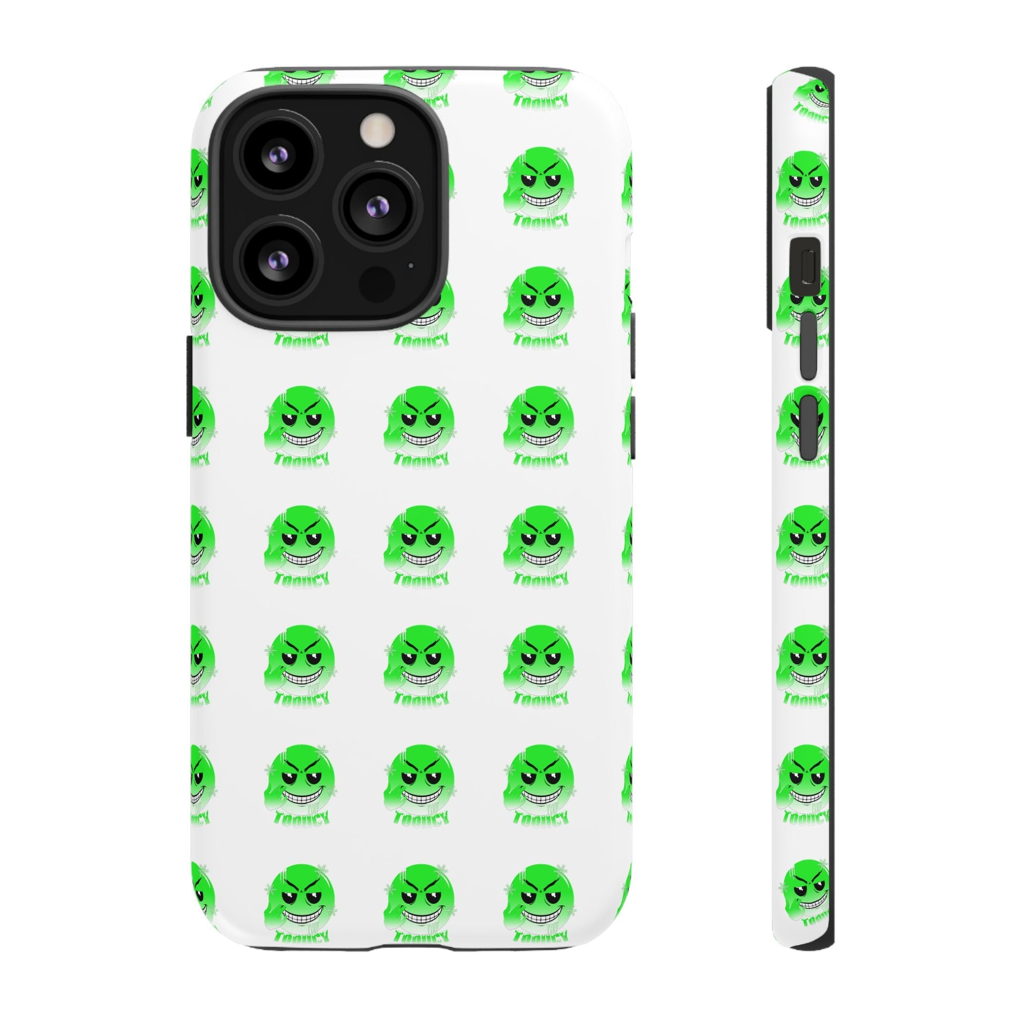 Tooiicy Green Face Phone Case Printify
