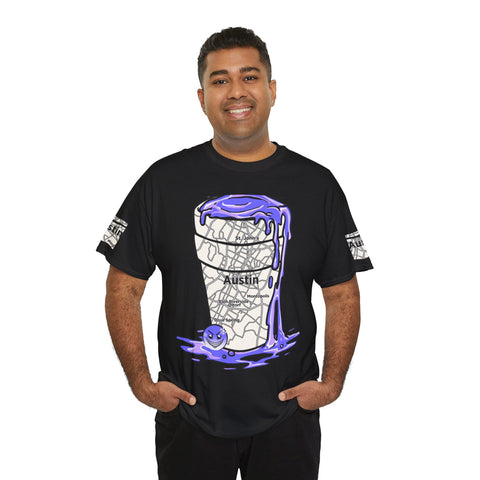Austin Texas Map Texas Tea Shirt from Tooiicy Clothing Printify