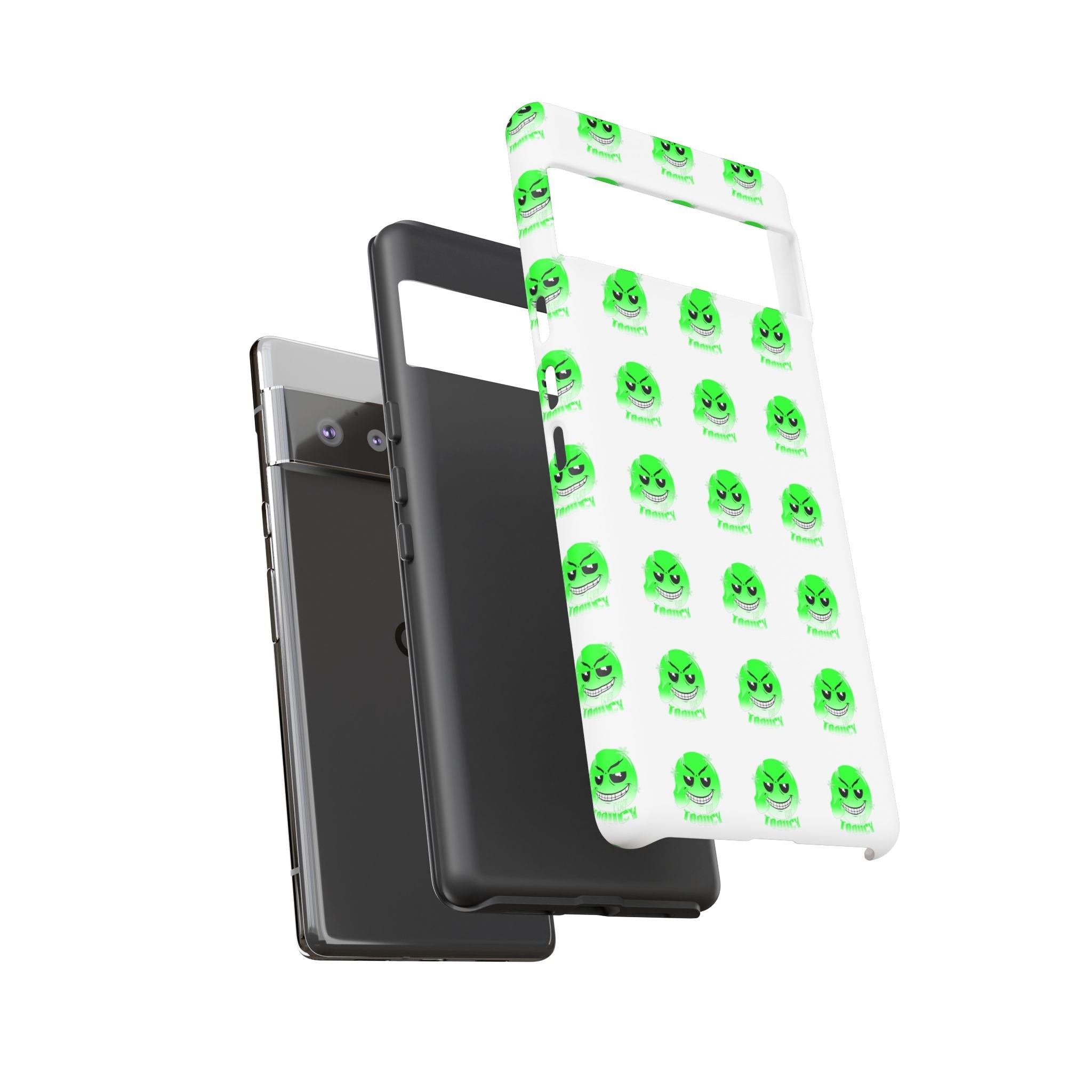 Tooiicy Green Face Phone Case Printify