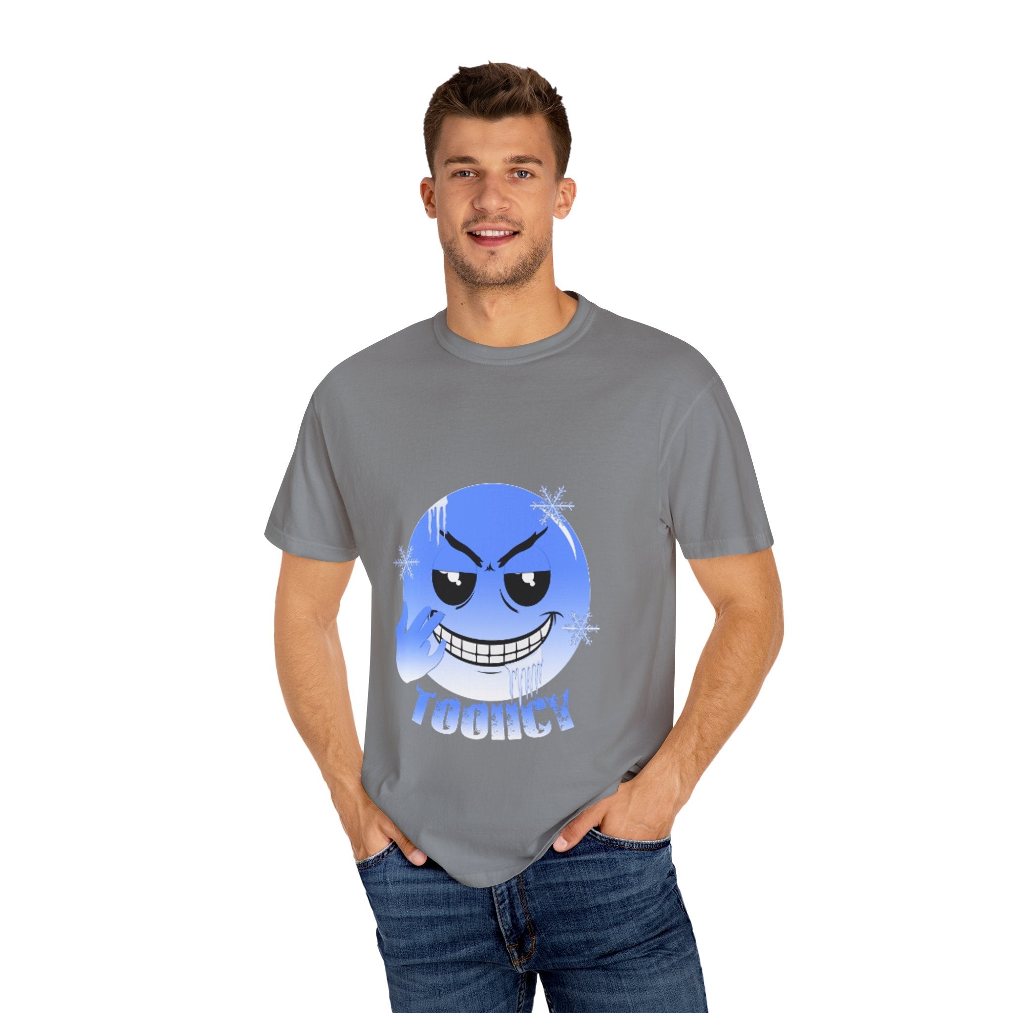 Tooiicy Blue Face T-shirt Printify