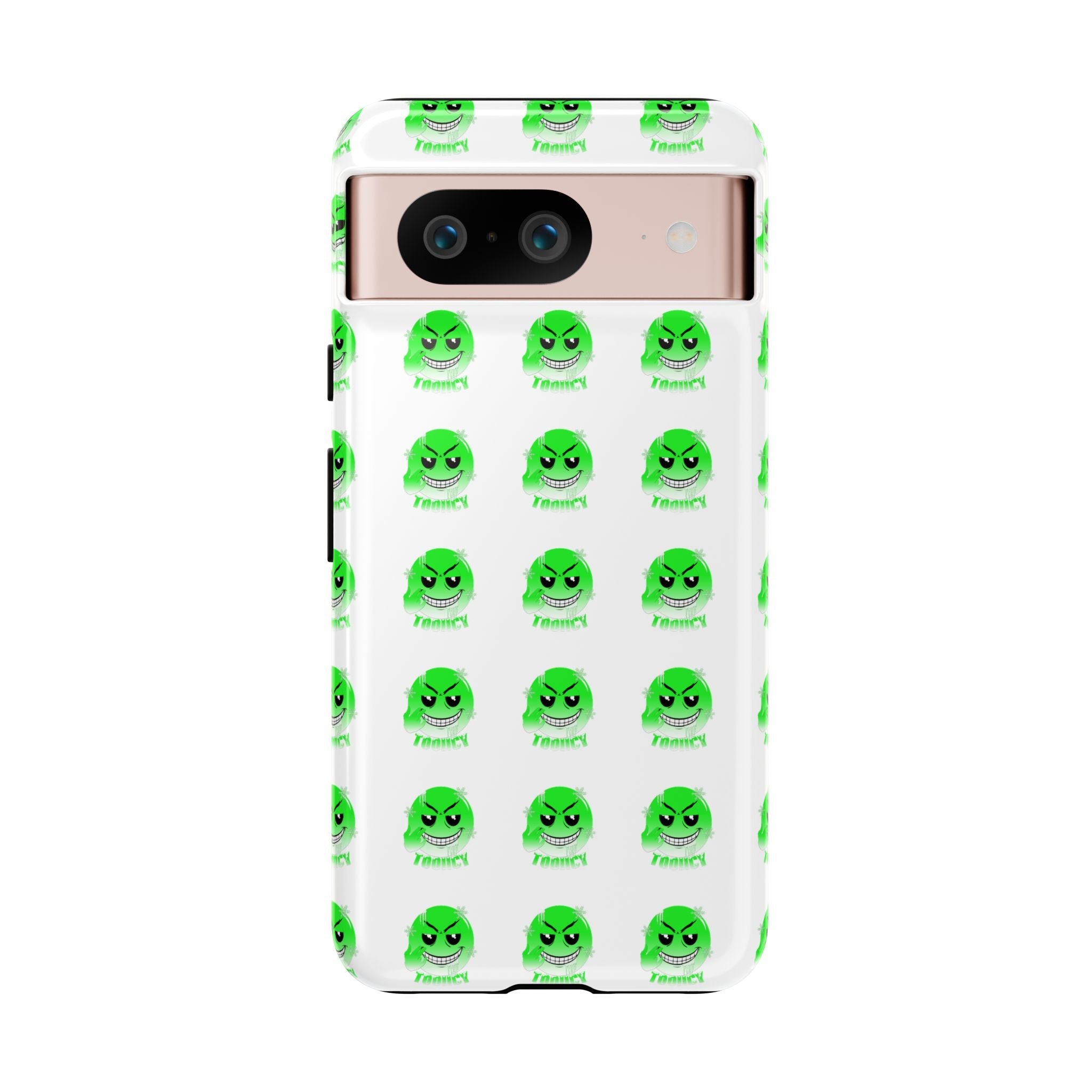 Tooiicy Green Face Phone Case Printify