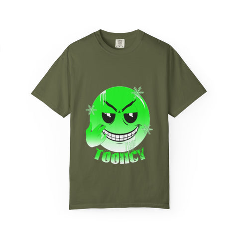Tooiicy Green Face T-shirt Printify