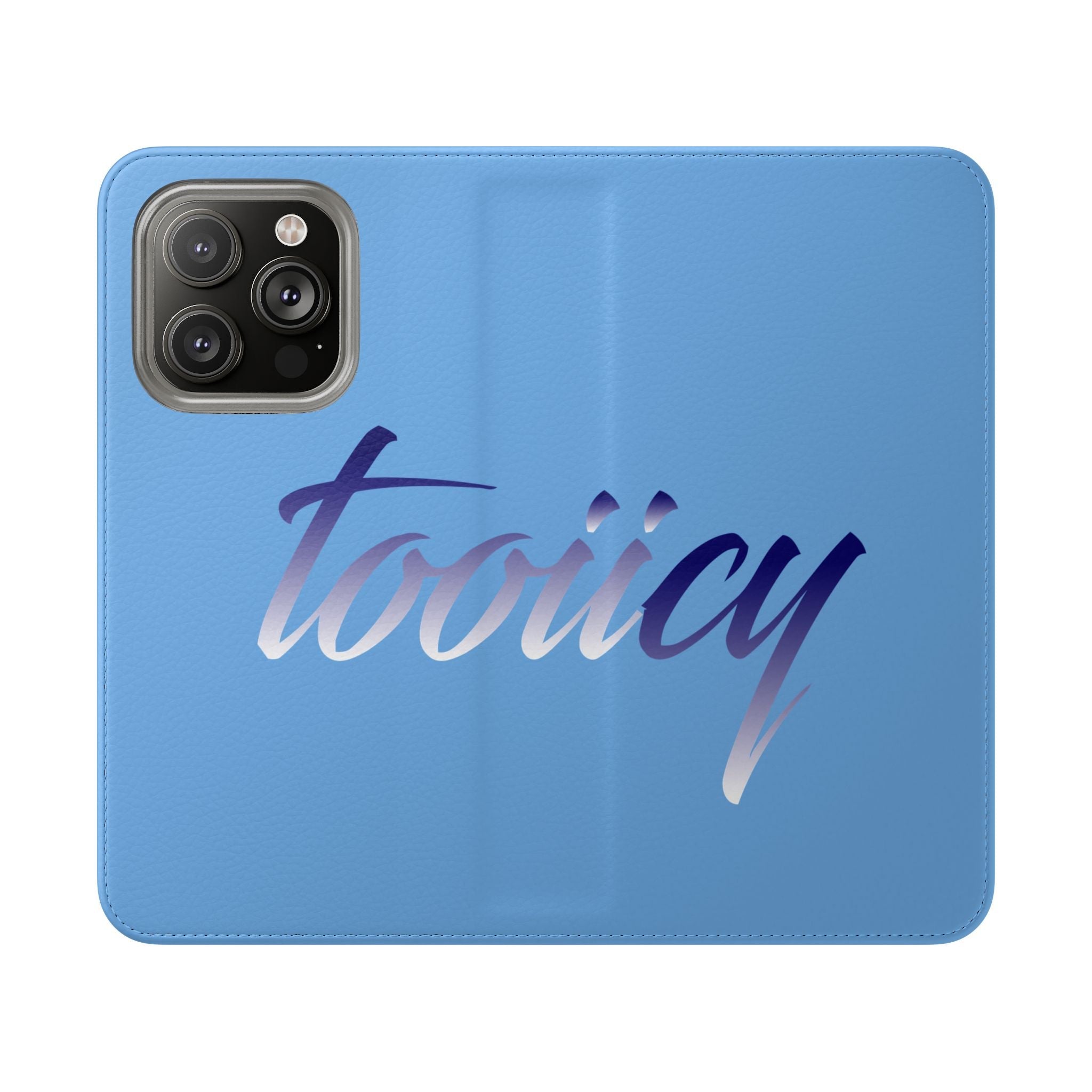 Stylish Flip Case with 'Tooiicy Design for Smartphones Printify