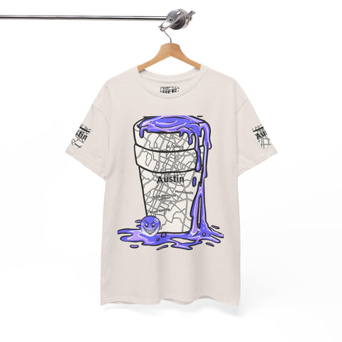 Austin Texas Map Texas Tea Shirt from Tooiicy Clothing Printify