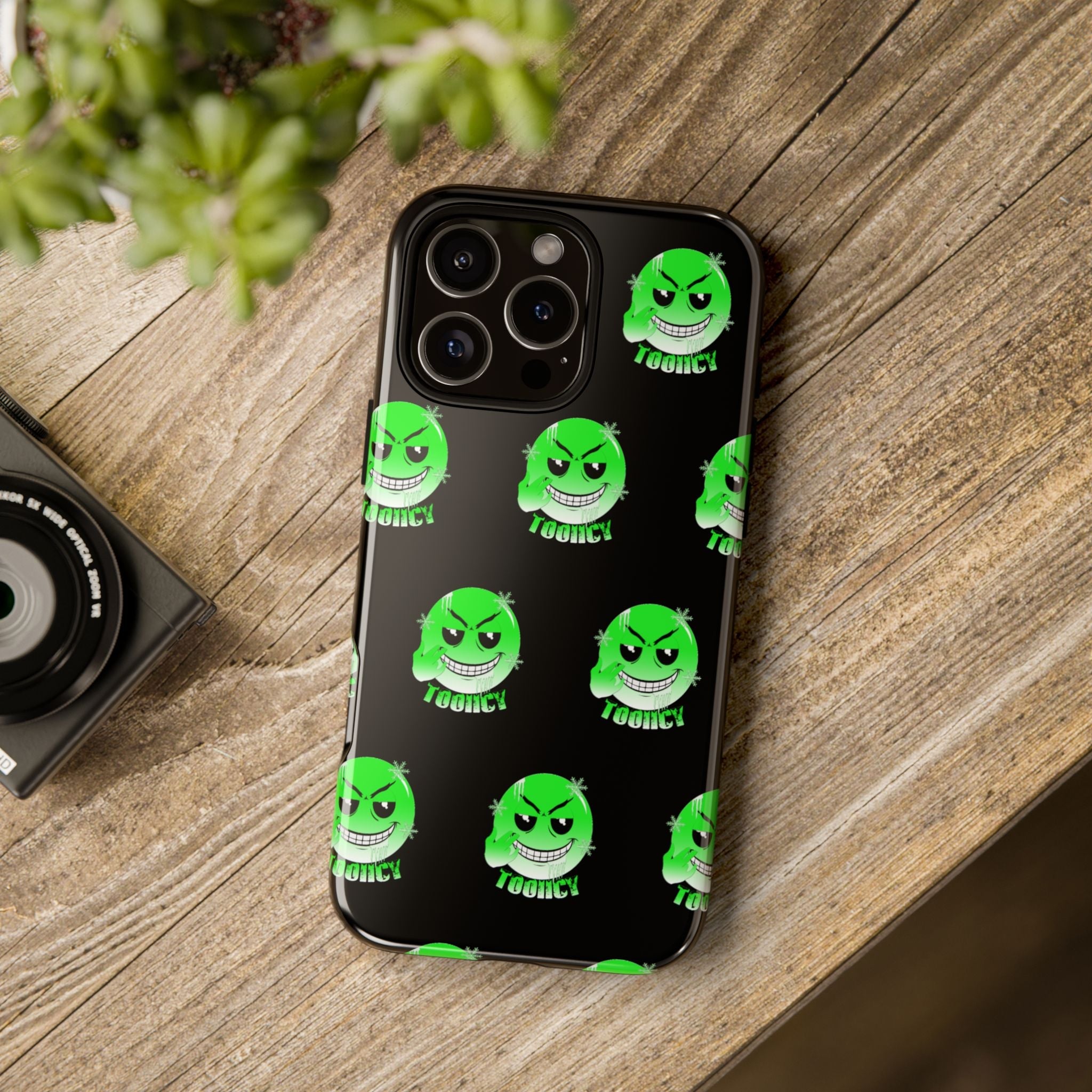 Phone Case - Green Face Tooiicy Design Printify