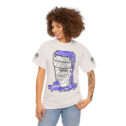 Austin Texas Map Texas Tea Shirt from Tooiicy Clothing Printify