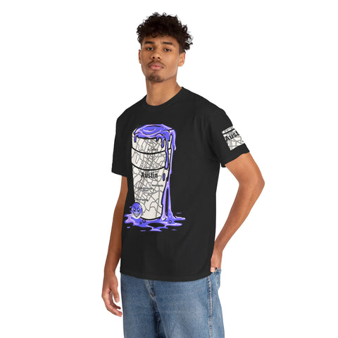 Austin Texas Map Texas Tea Shirt from Tooiicy Clothing Printify