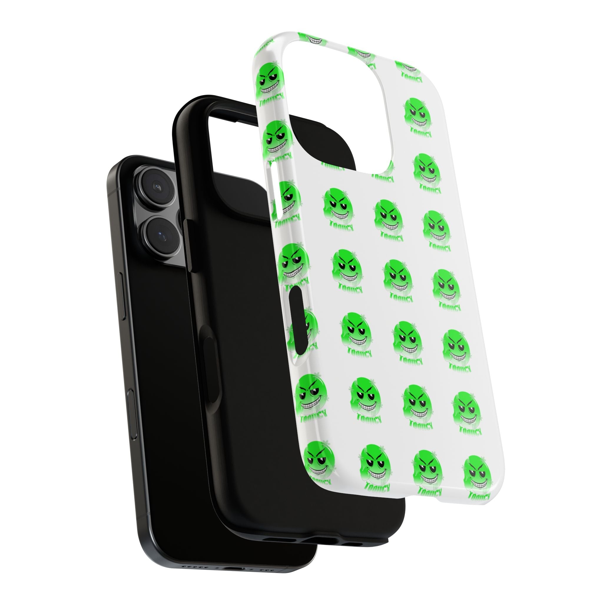 Tooiicy Green Face Phone Case Printify