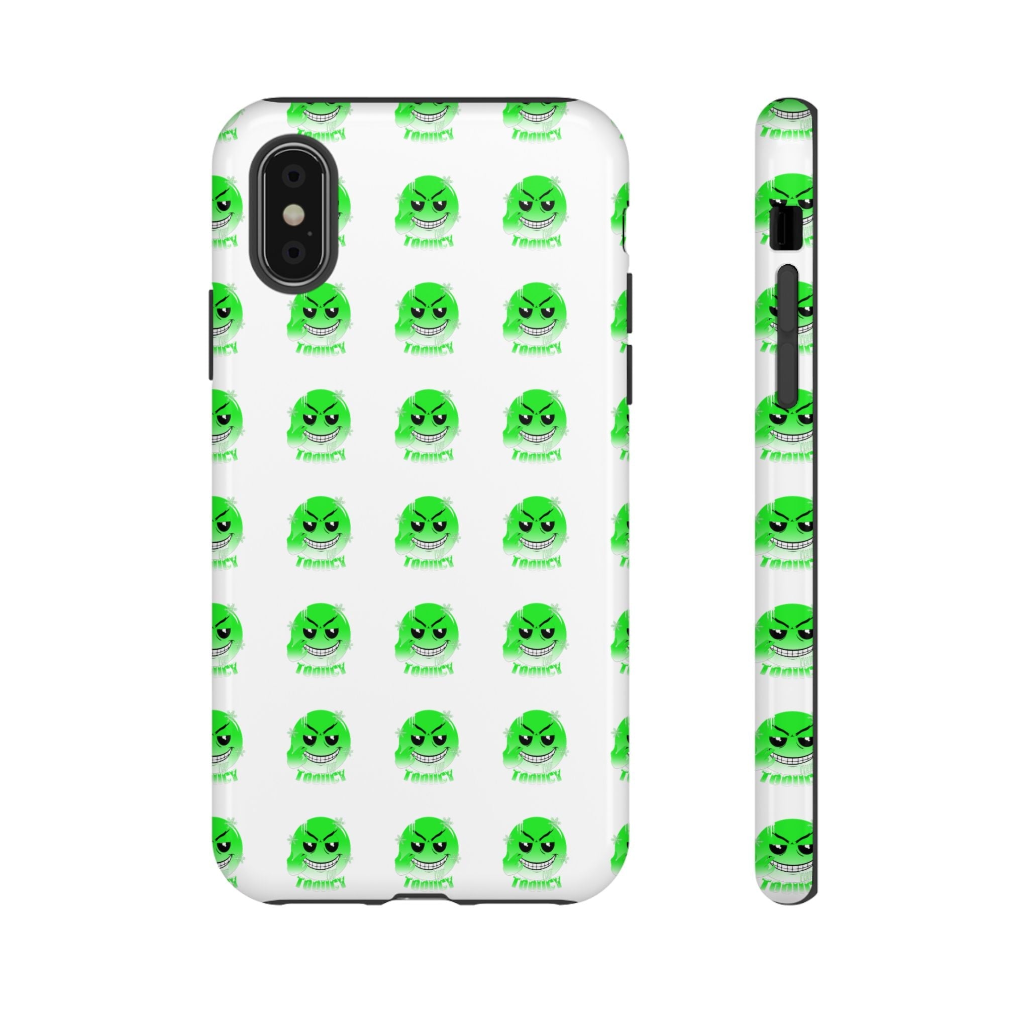 Tooiicy Green Face Phone Case Printify