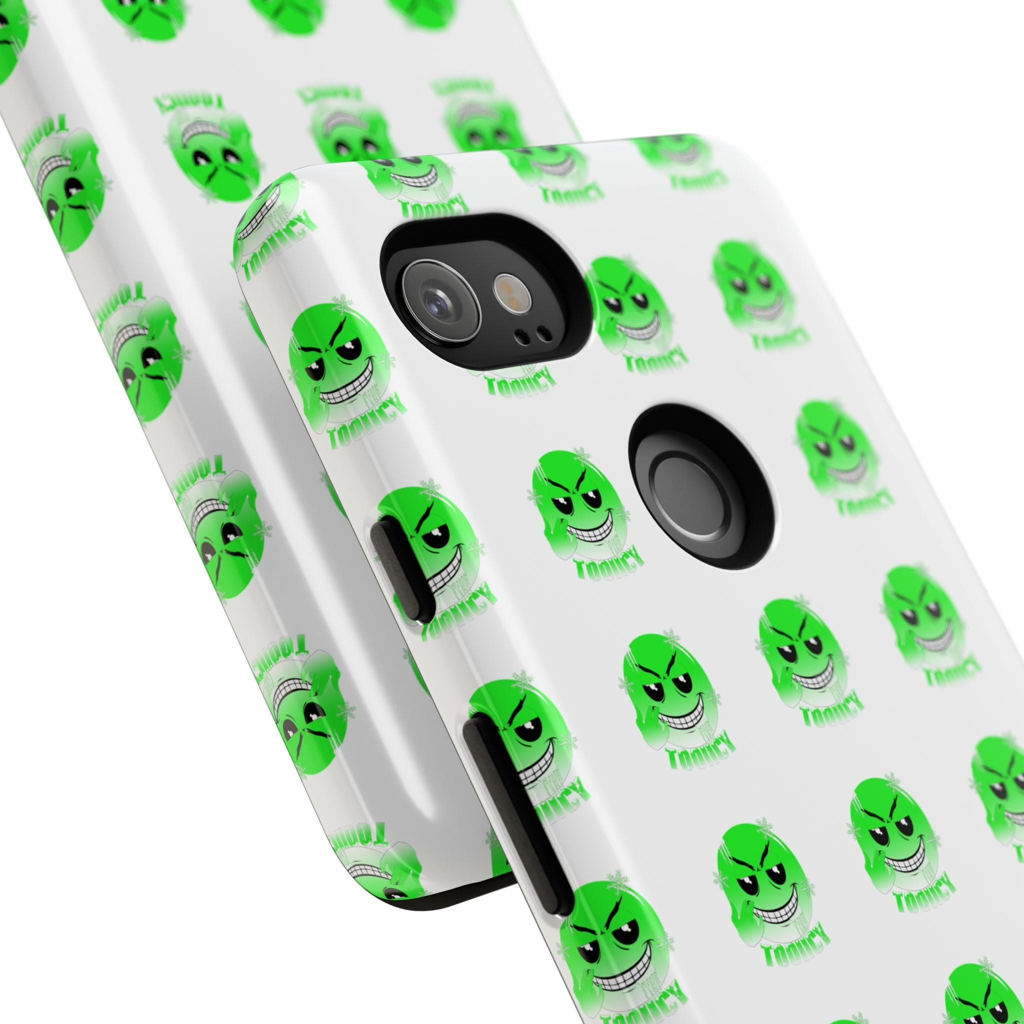 Tooiicy Green Face Phone Case Printify