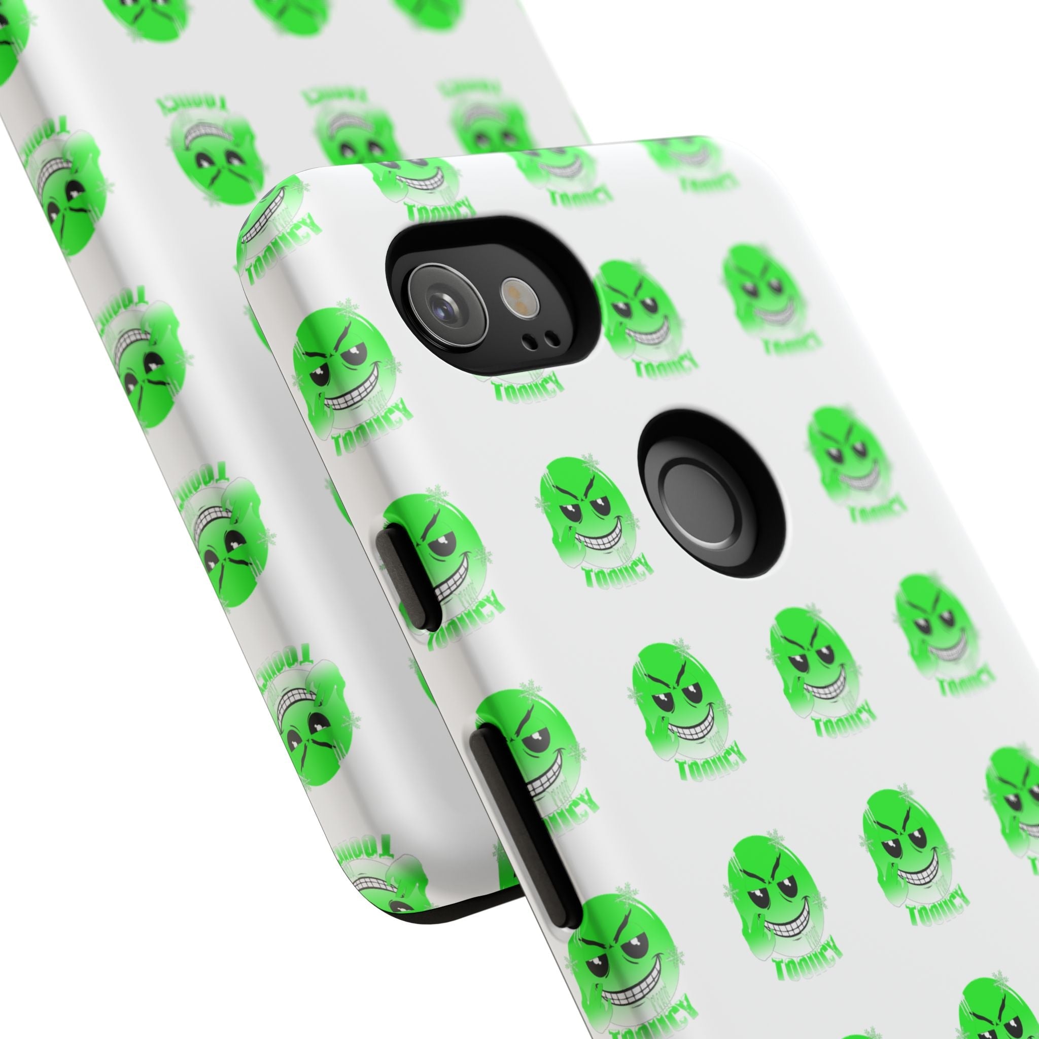 Tooiicy Green Face Phone Case Printify