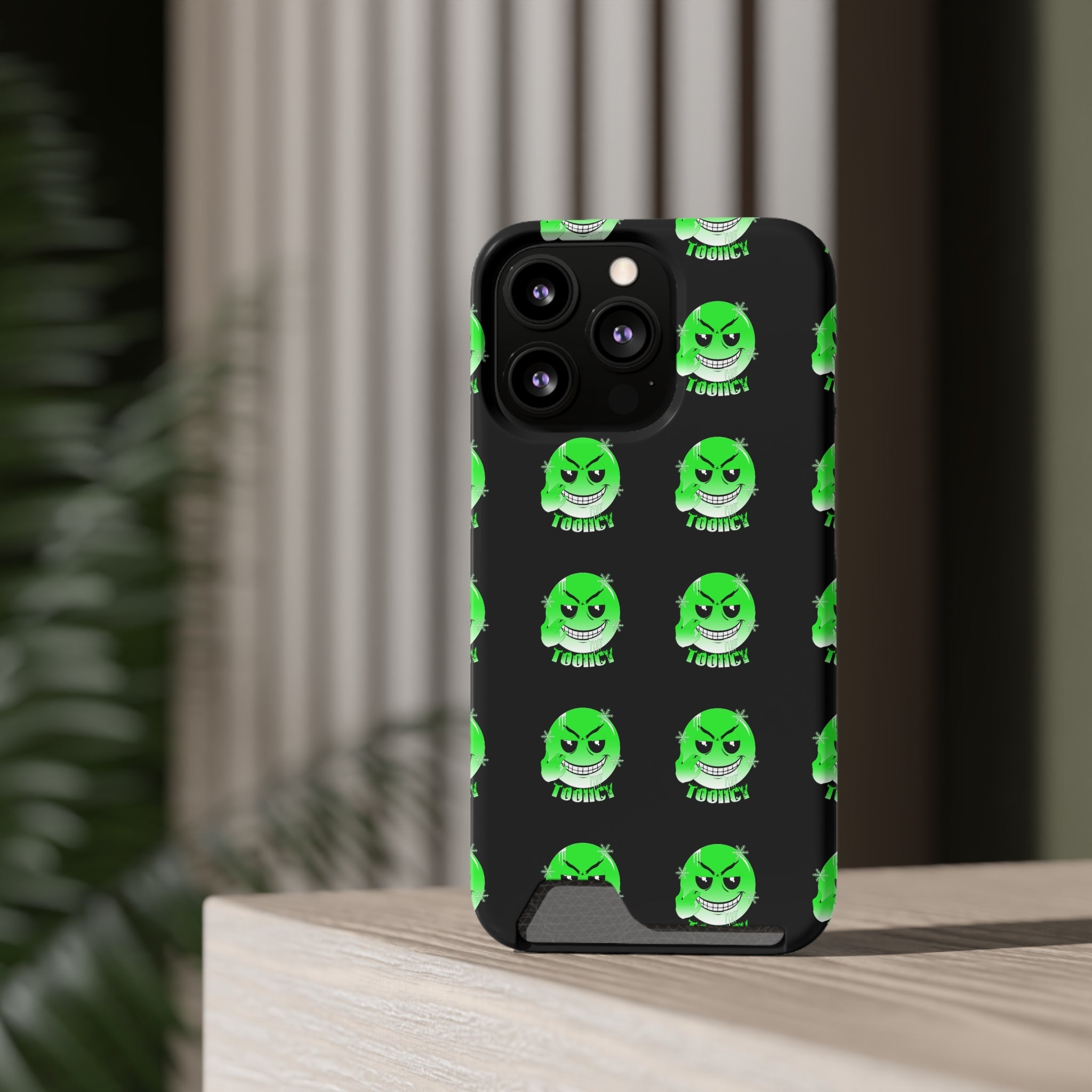 Tooiicy Green Faced phone case Printify