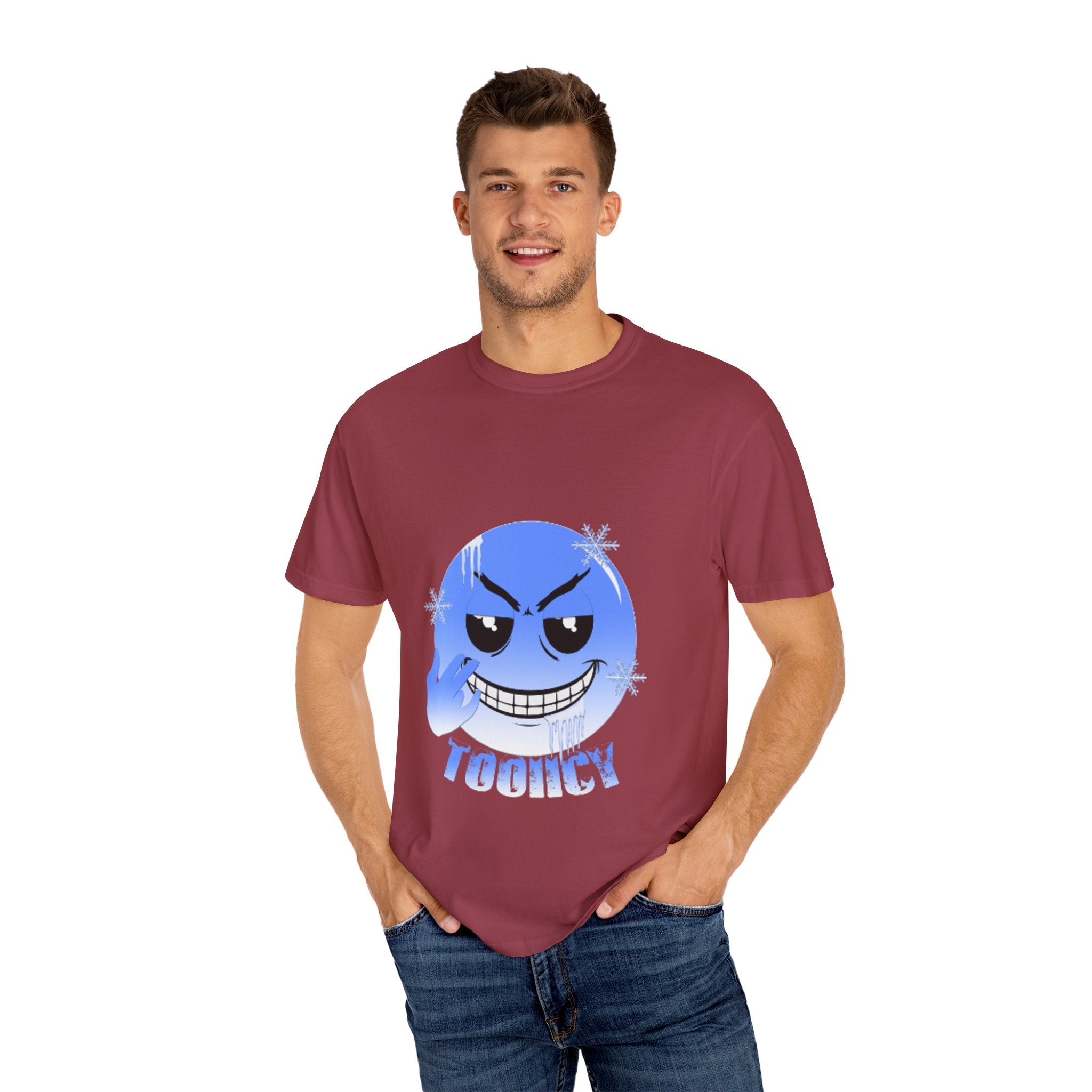 Tooiicy Blue Face T-shirt Printify
