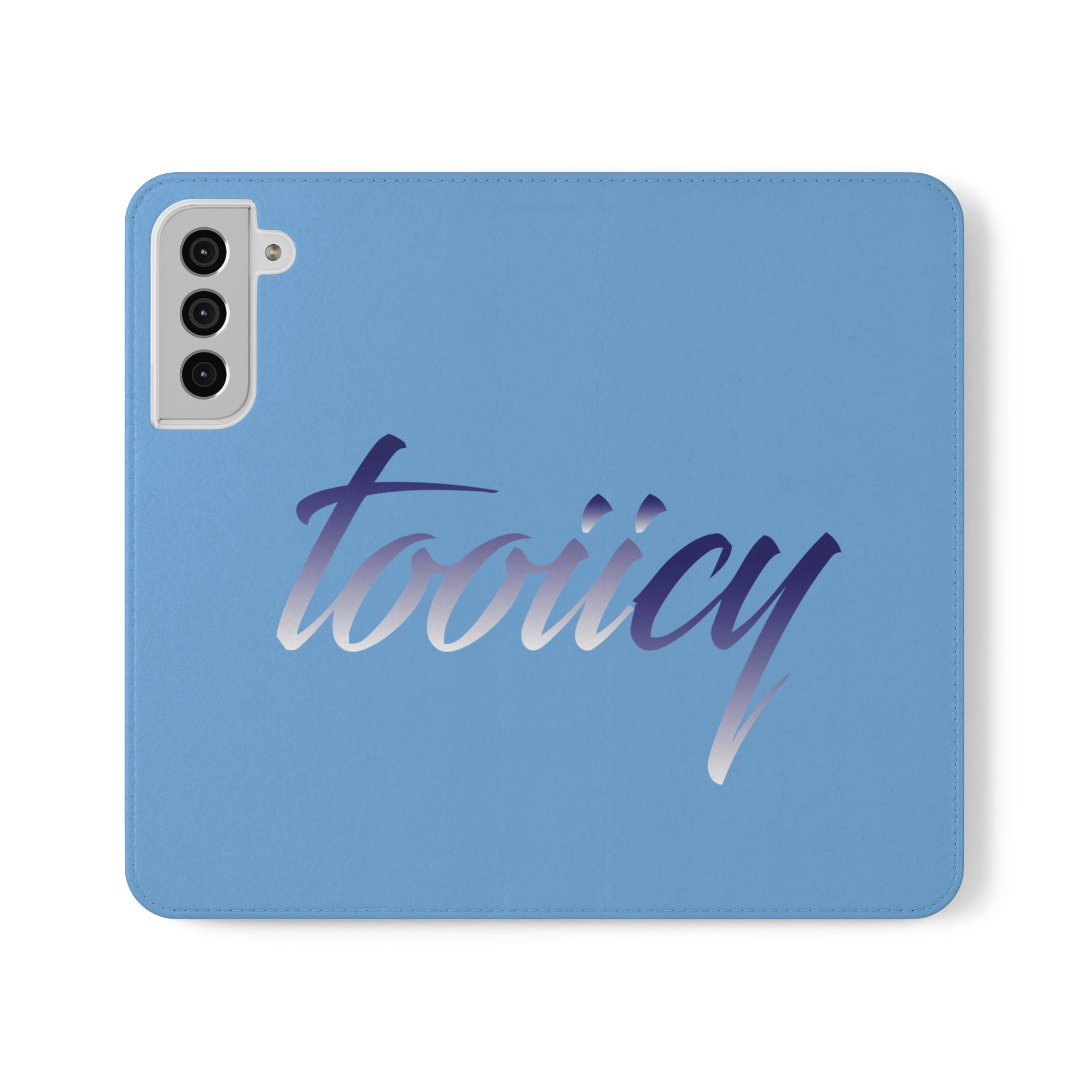 Stylish Flip Case with 'Tooiicy Design for Smartphones Printify