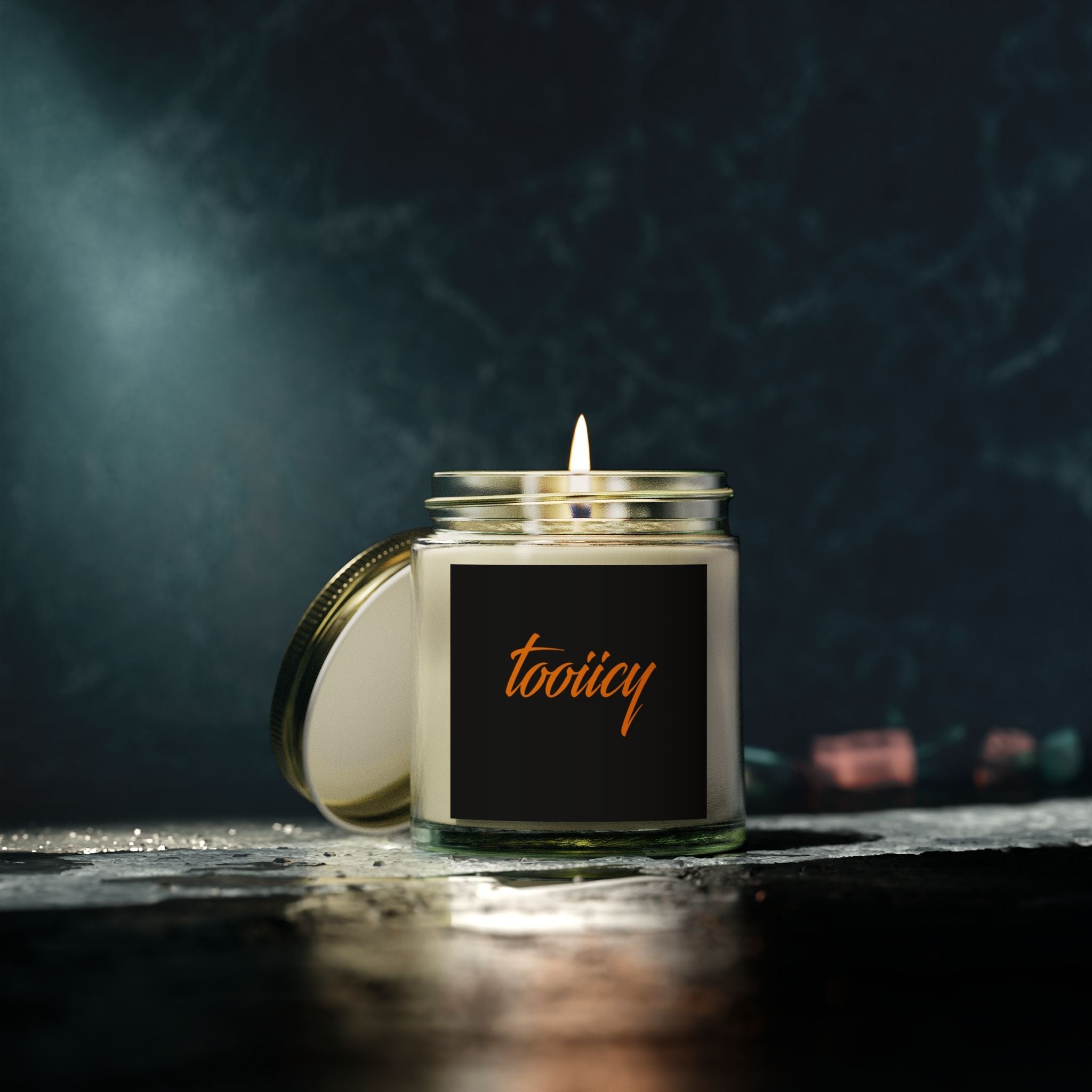 Toxicity Scented Candles - Coconut Apricot Wax (4oz & 9oz) | Relaxing Home Fragrance Printify
