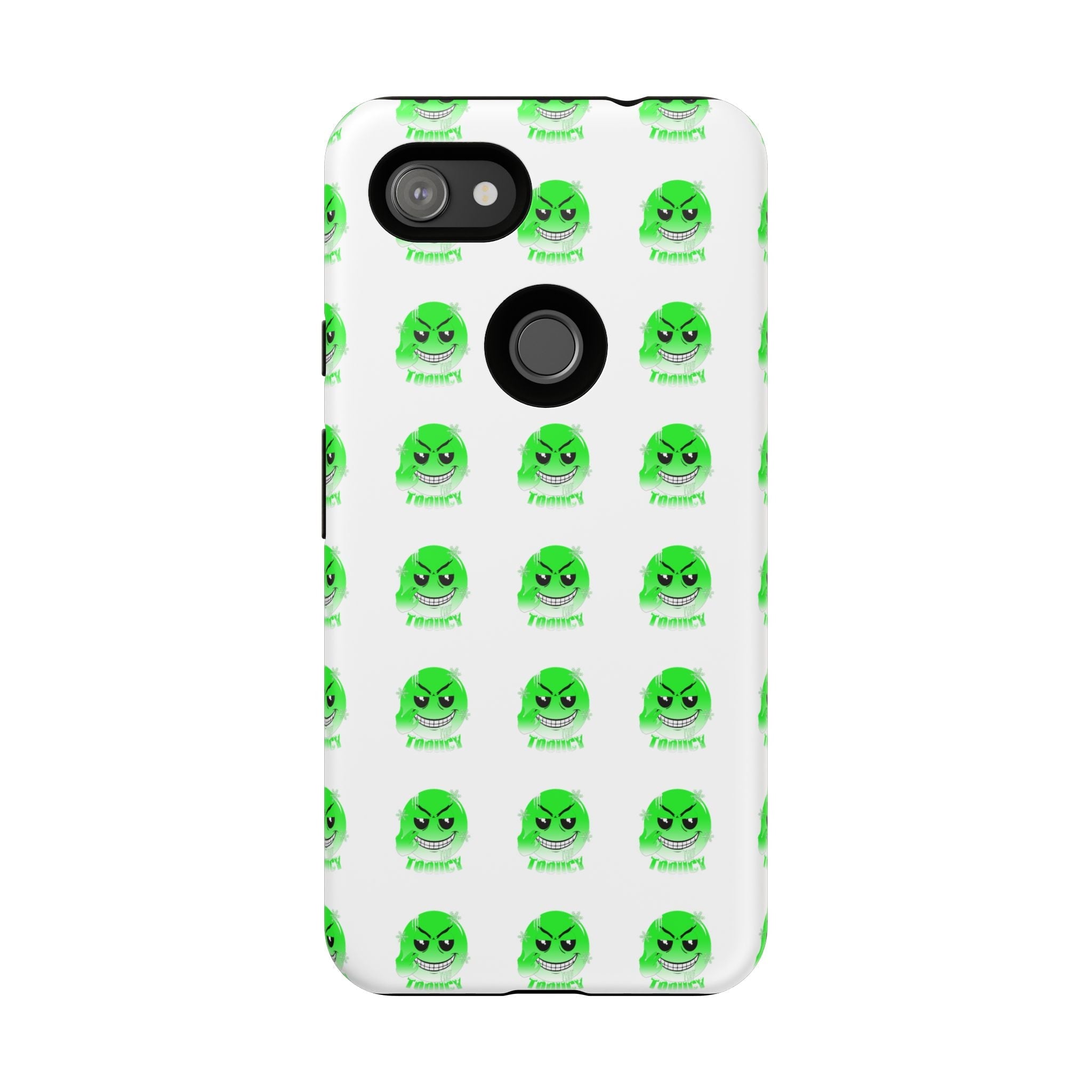 Tooiicy Green Face Phone Case Printify