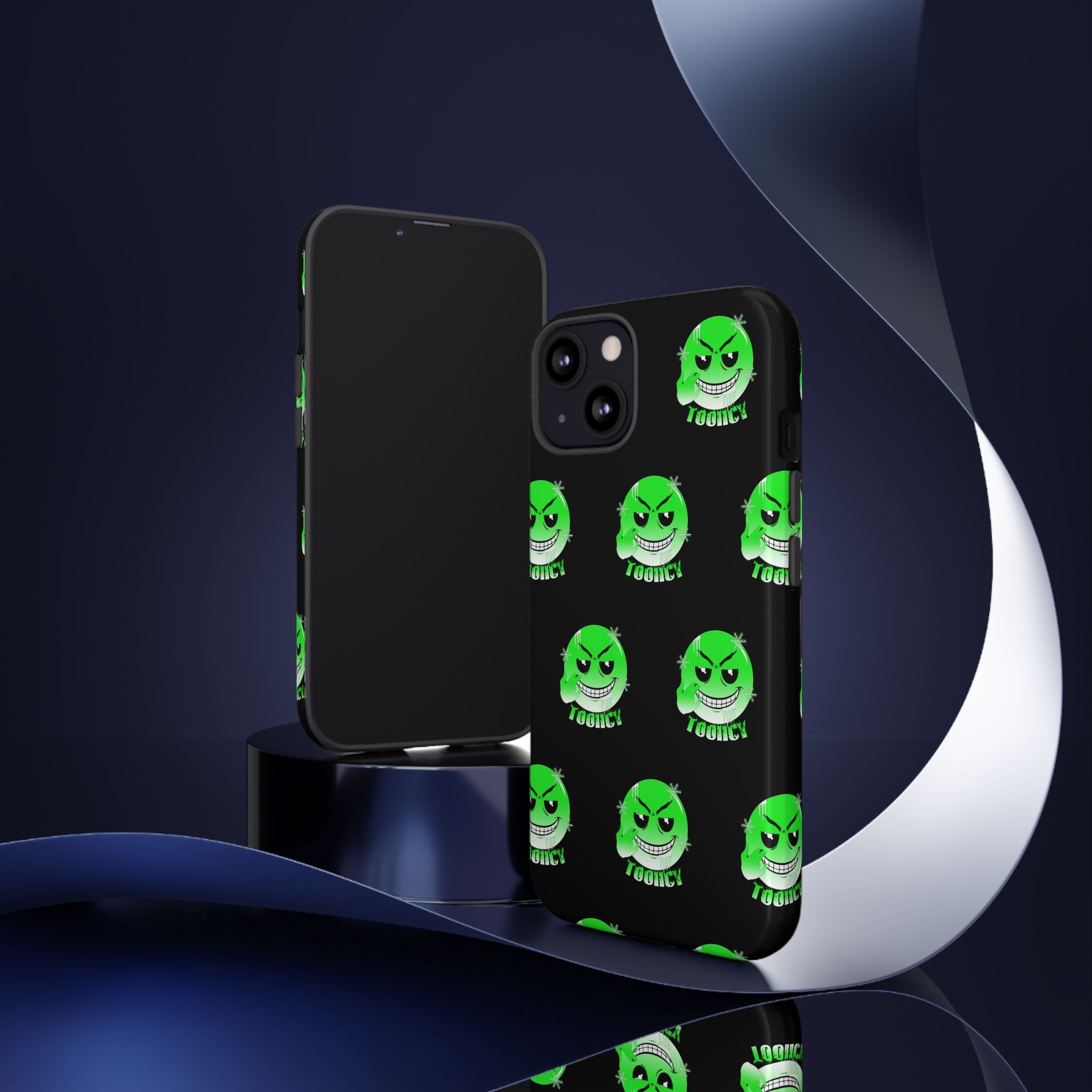Phone Case - Green Face Tooiicy Design Printify