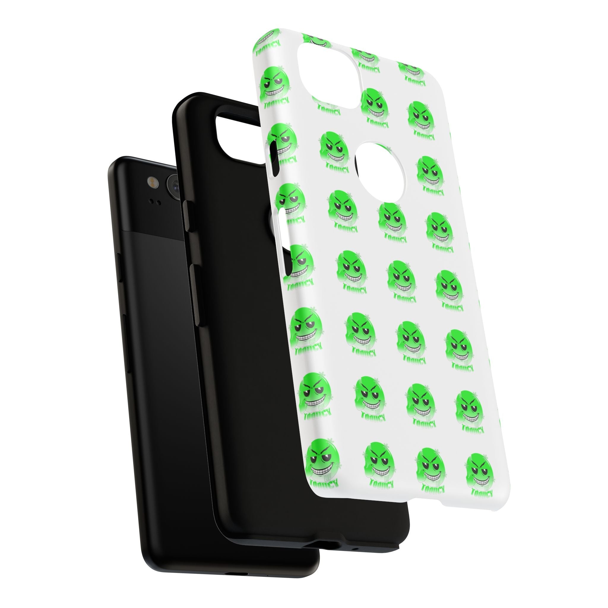 Tooiicy Green Face Phone Case Printify