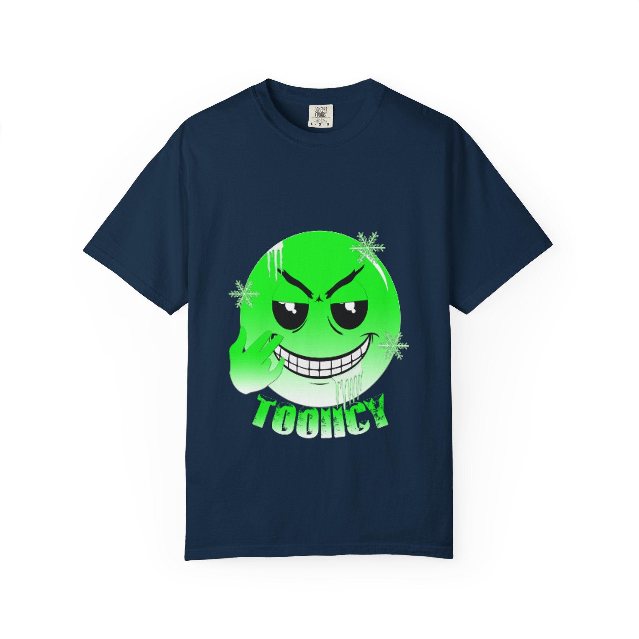 Tooiicy Green Face T-shirt Printify