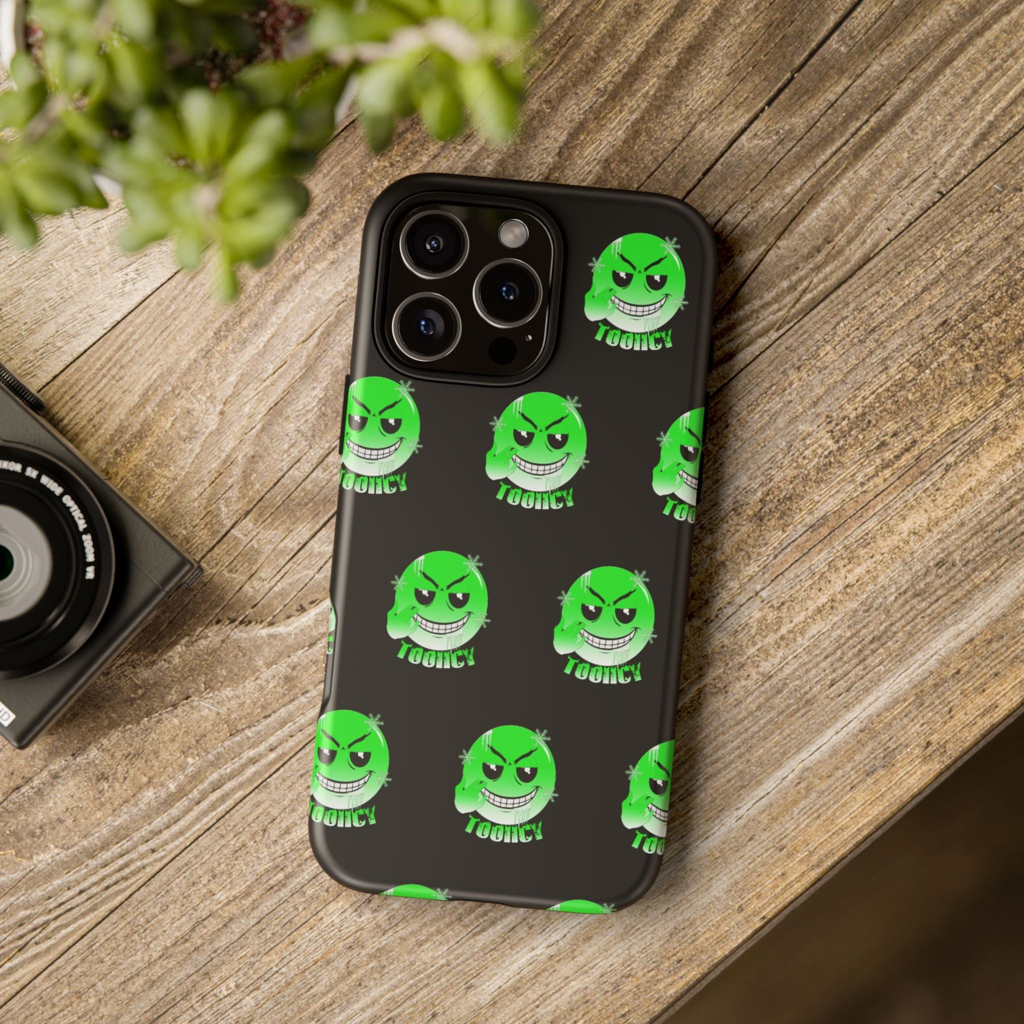Phone Case - Green Face Tooiicy Design Printify