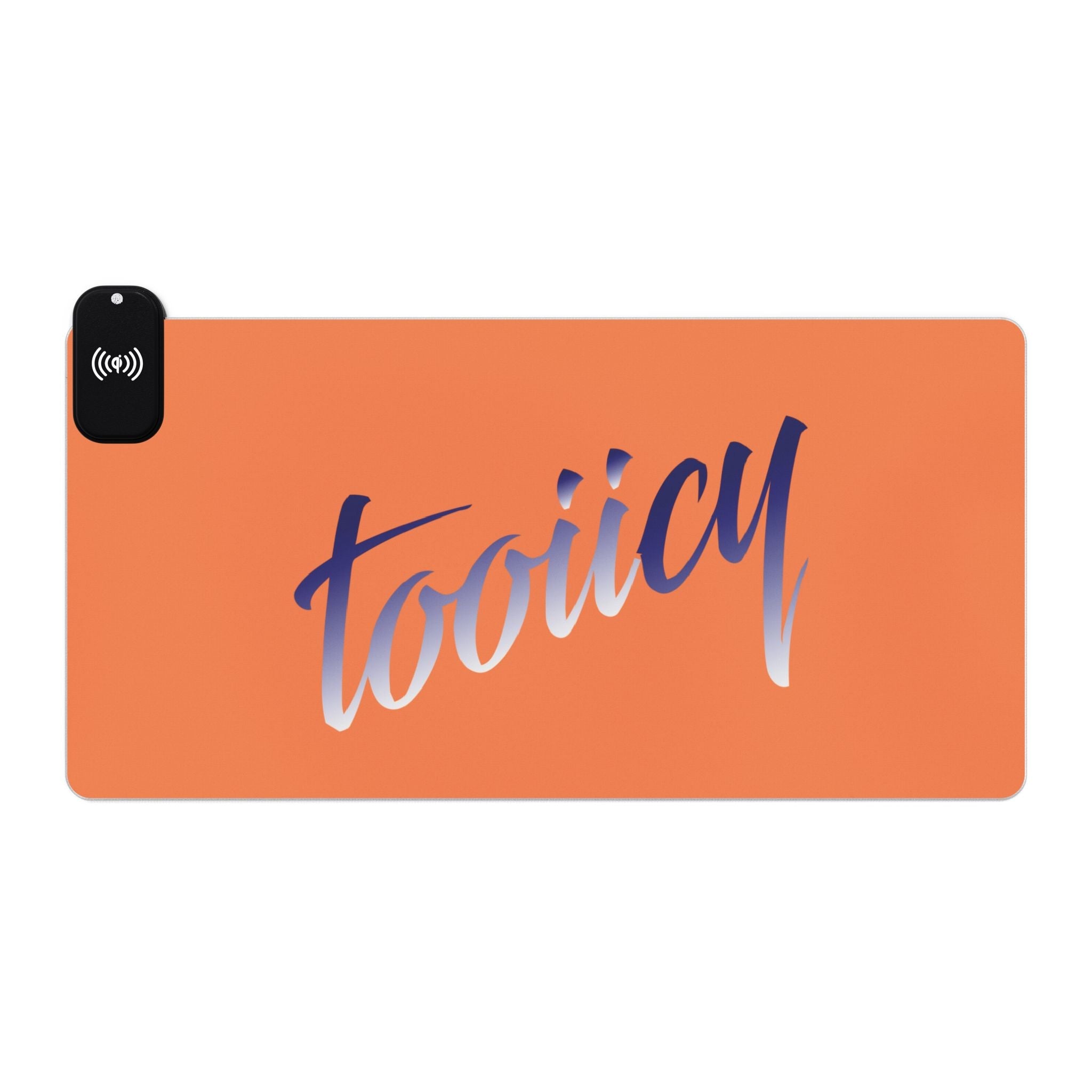LED Gaming Mouse Pad with Wireless Charging - Tooiicy Design Printify