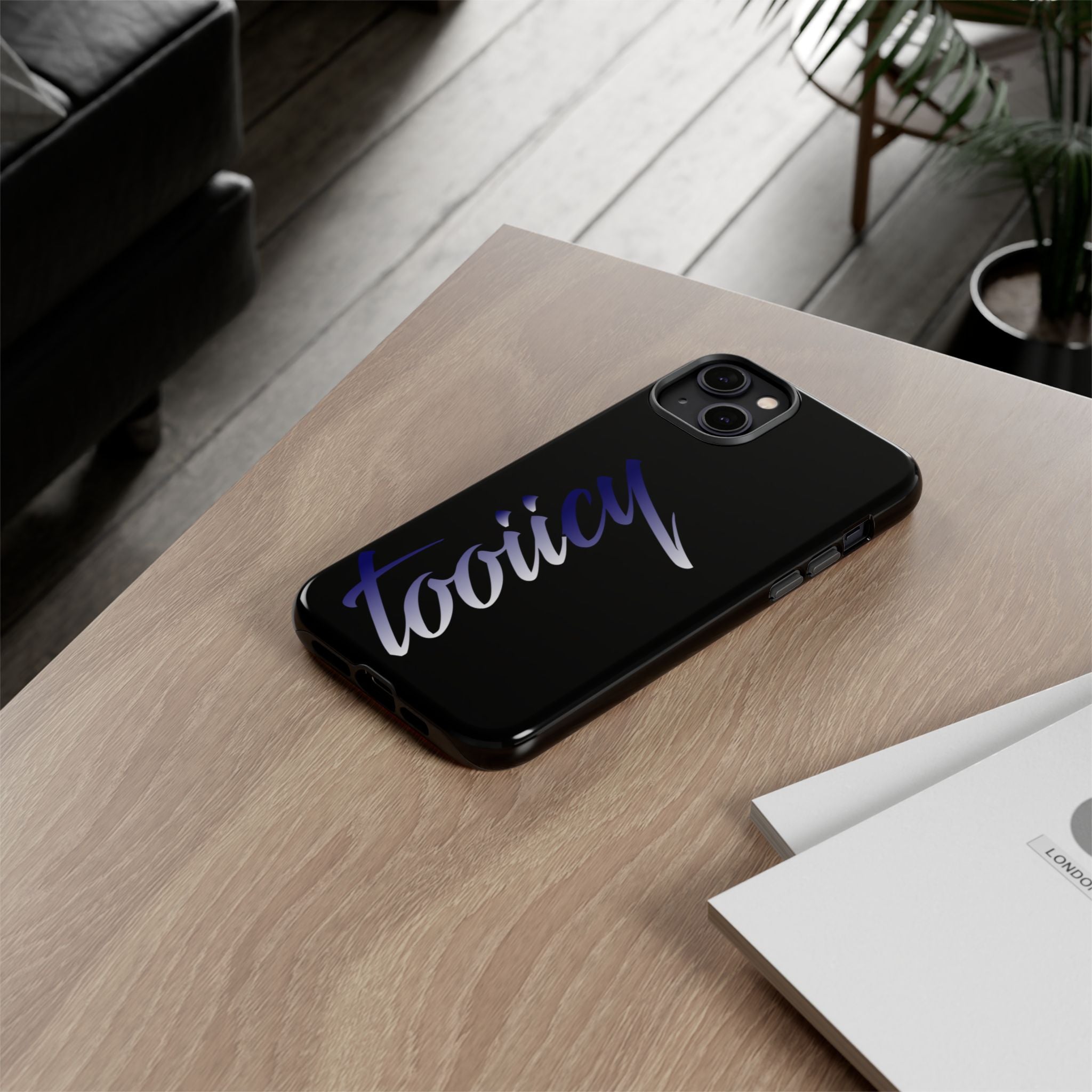 Stylish Tough Phone Case - ‘Tooiicy’ Design for Trendsetters Printify