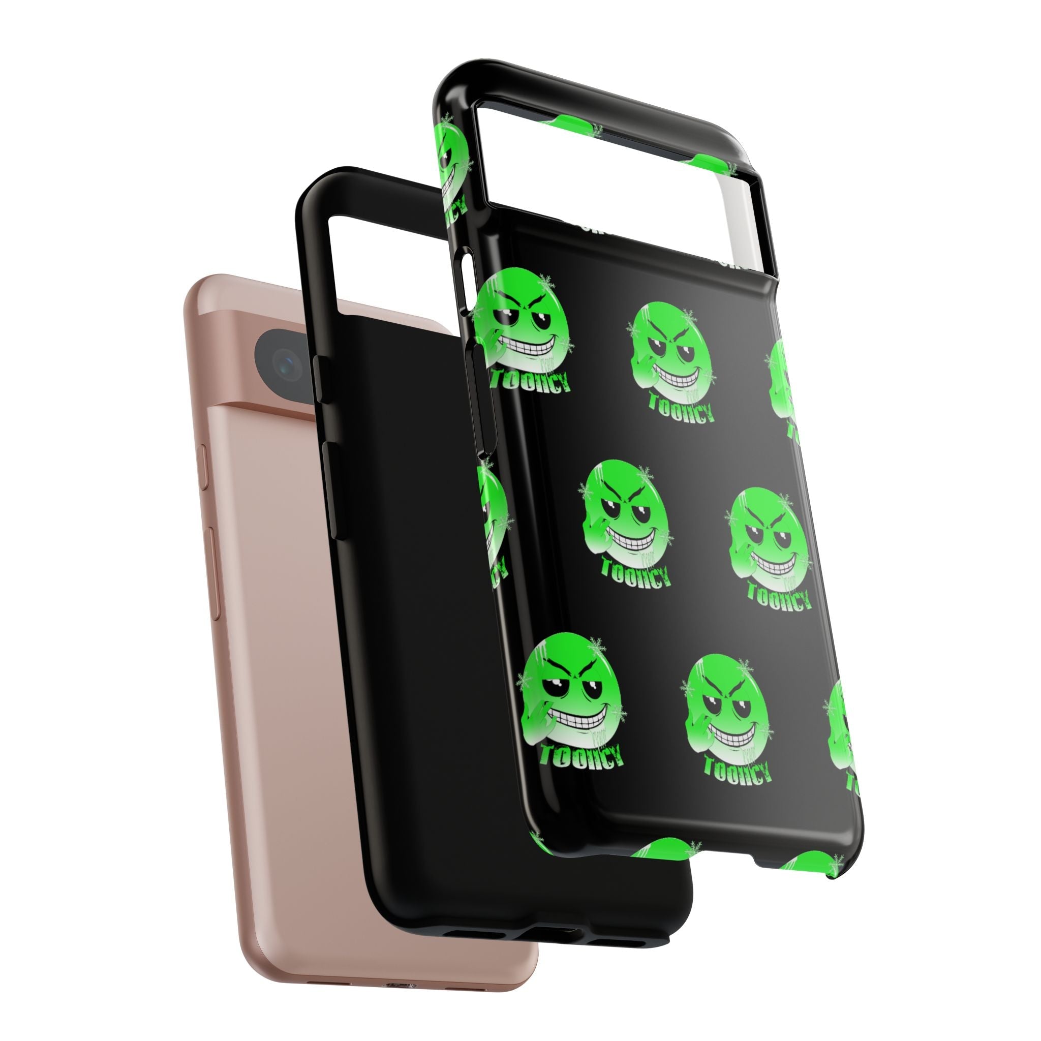 Phone Case - Green Face Tooiicy Design Printify