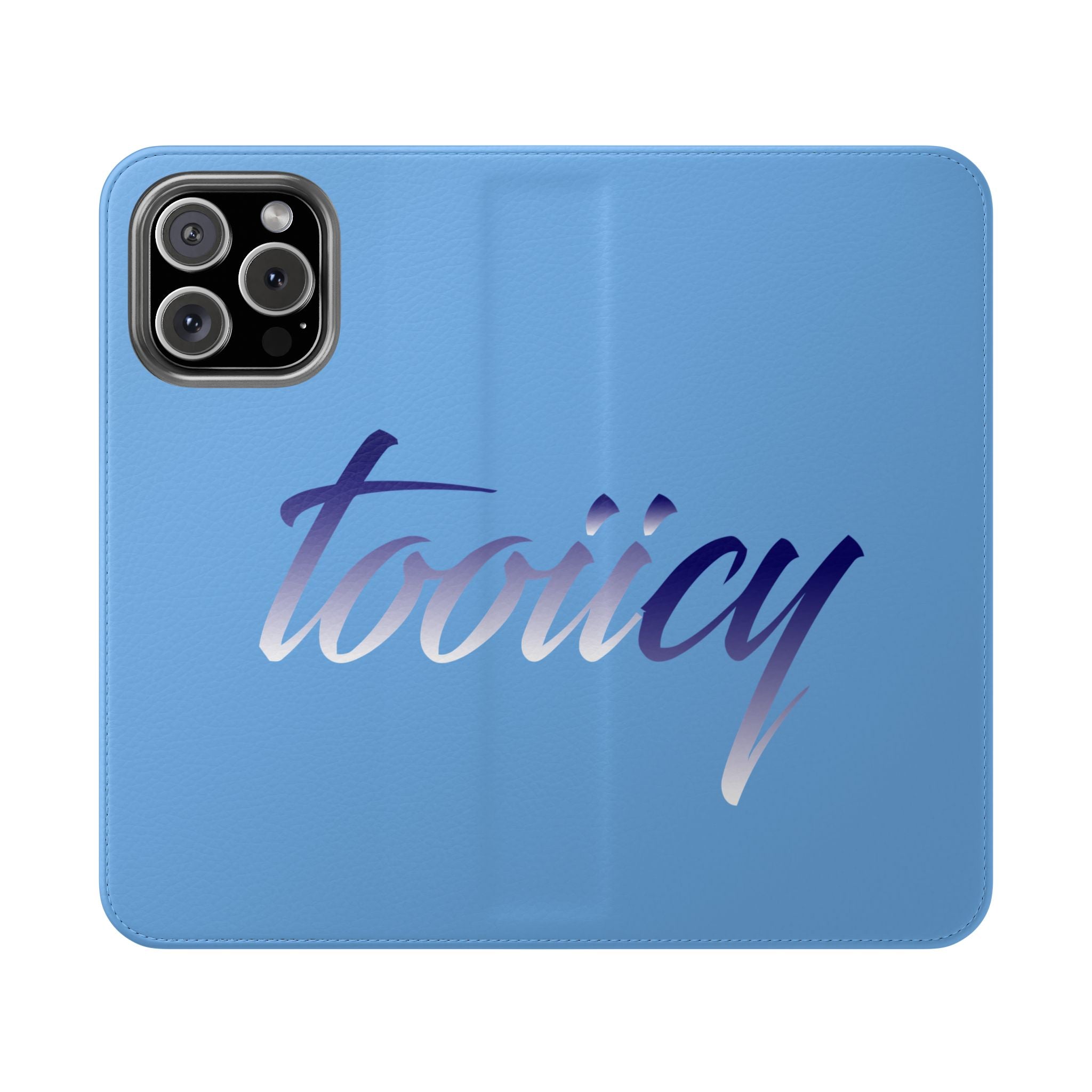 Stylish Flip Case with 'Tooiicy Design for Smartphones Printify
