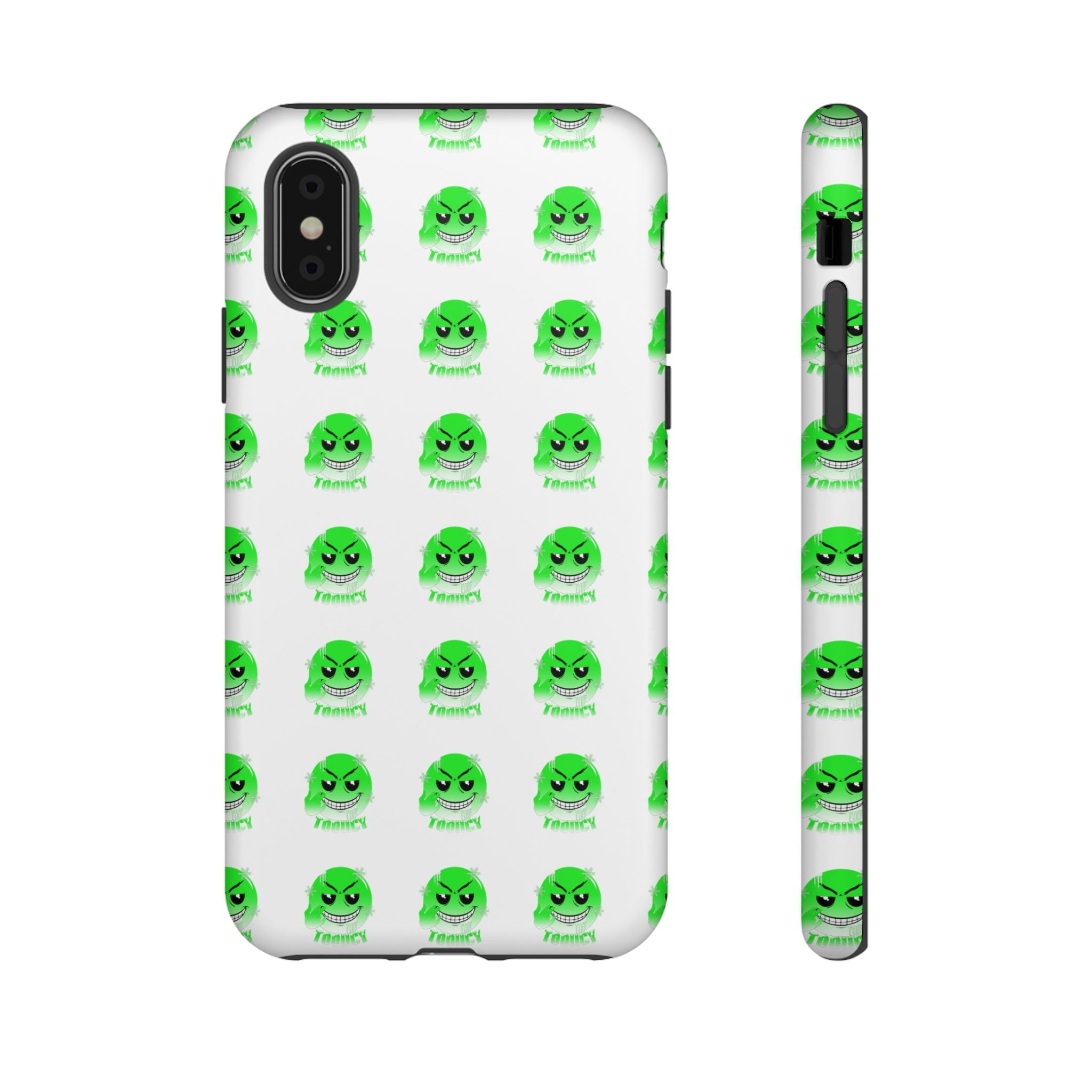 Tooiicy Green Face Phone Case Printify