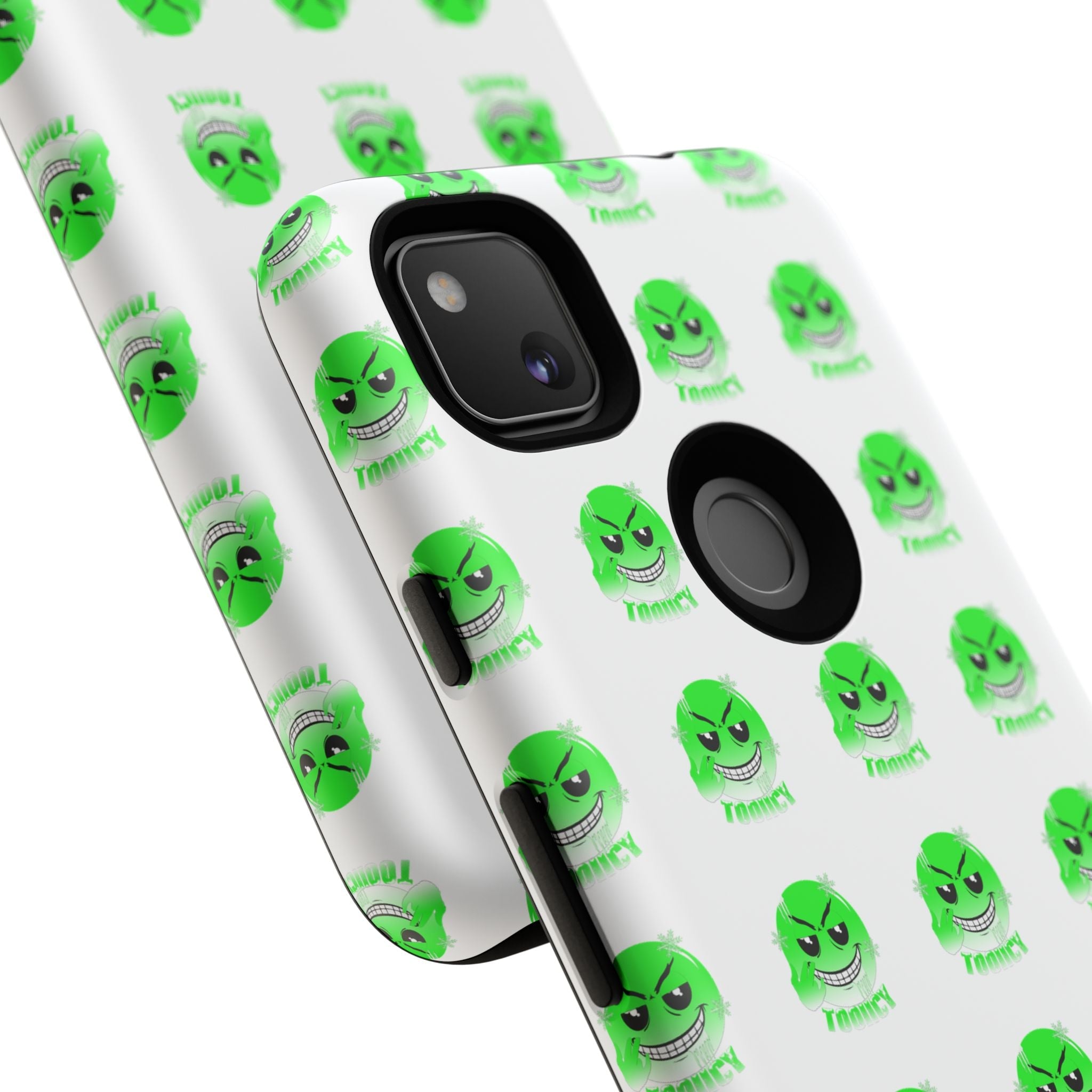Tooiicy Green Face Phone Case Printify