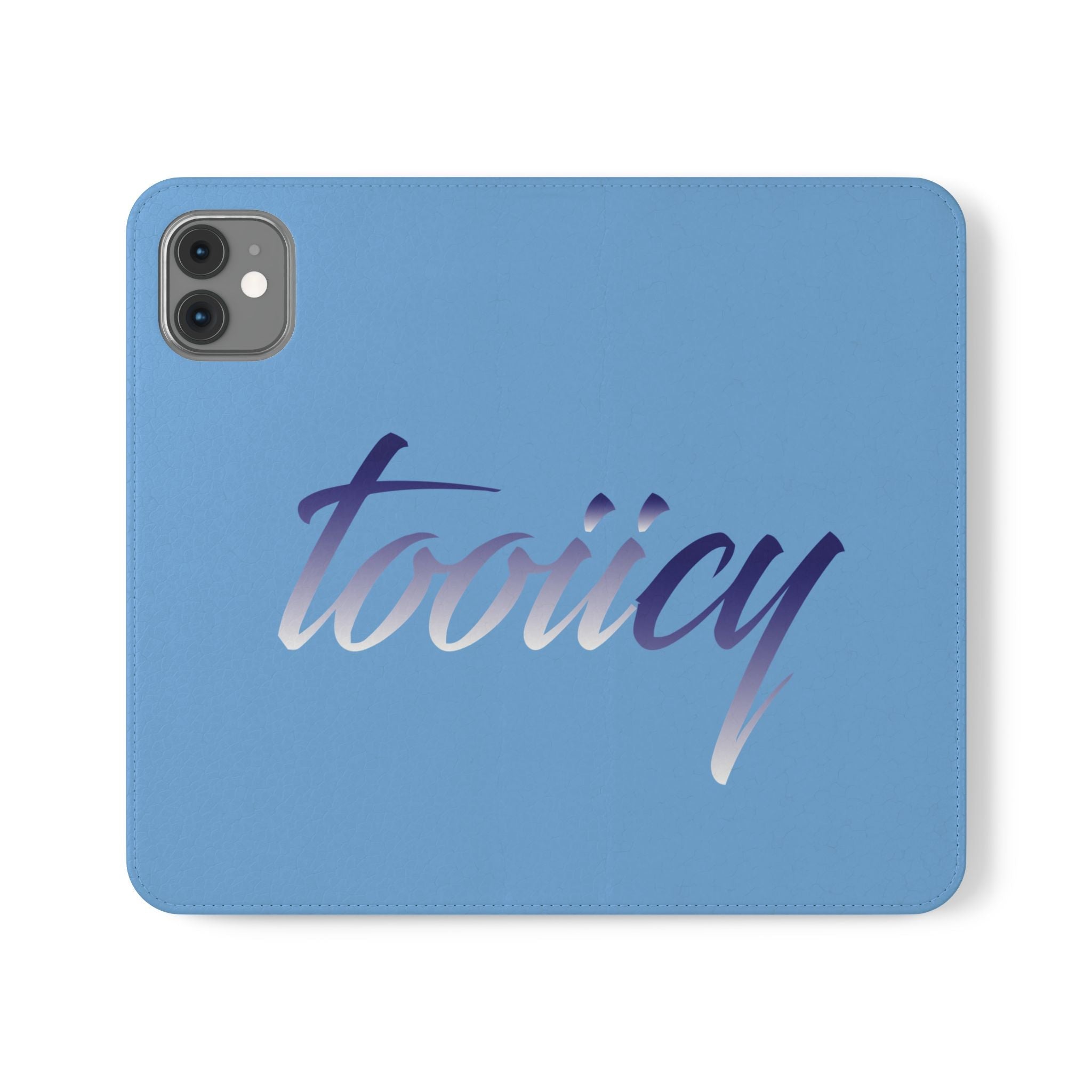 Stylish Flip Case with 'Tooiicy Design for Smartphones Printify
