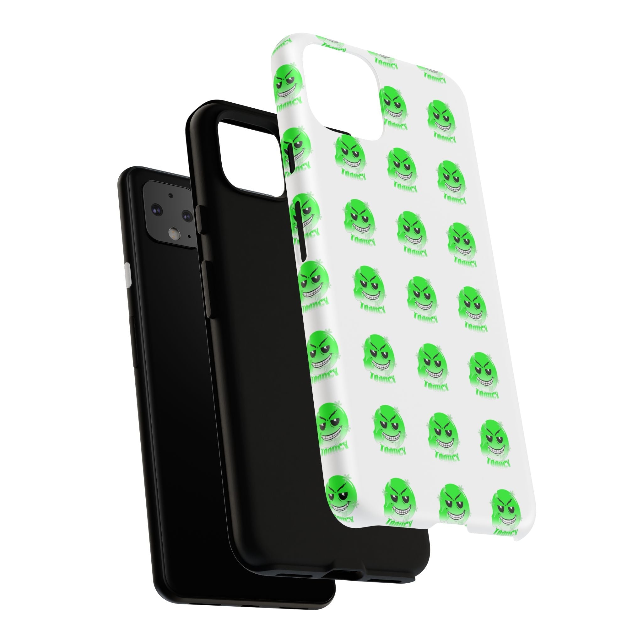 Tooiicy Green Face Phone Case Printify