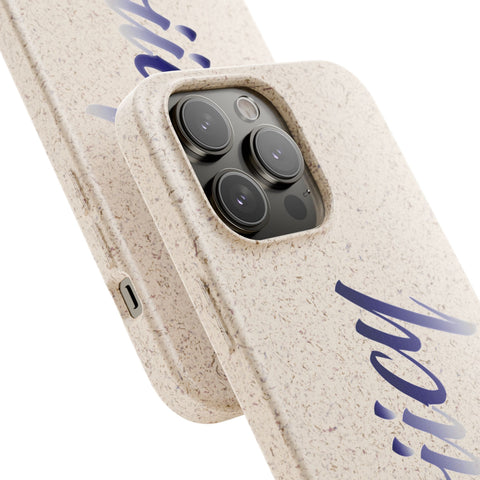 Eco-Friendly Biodegradable Phone Case - 'Tooiicy' Design