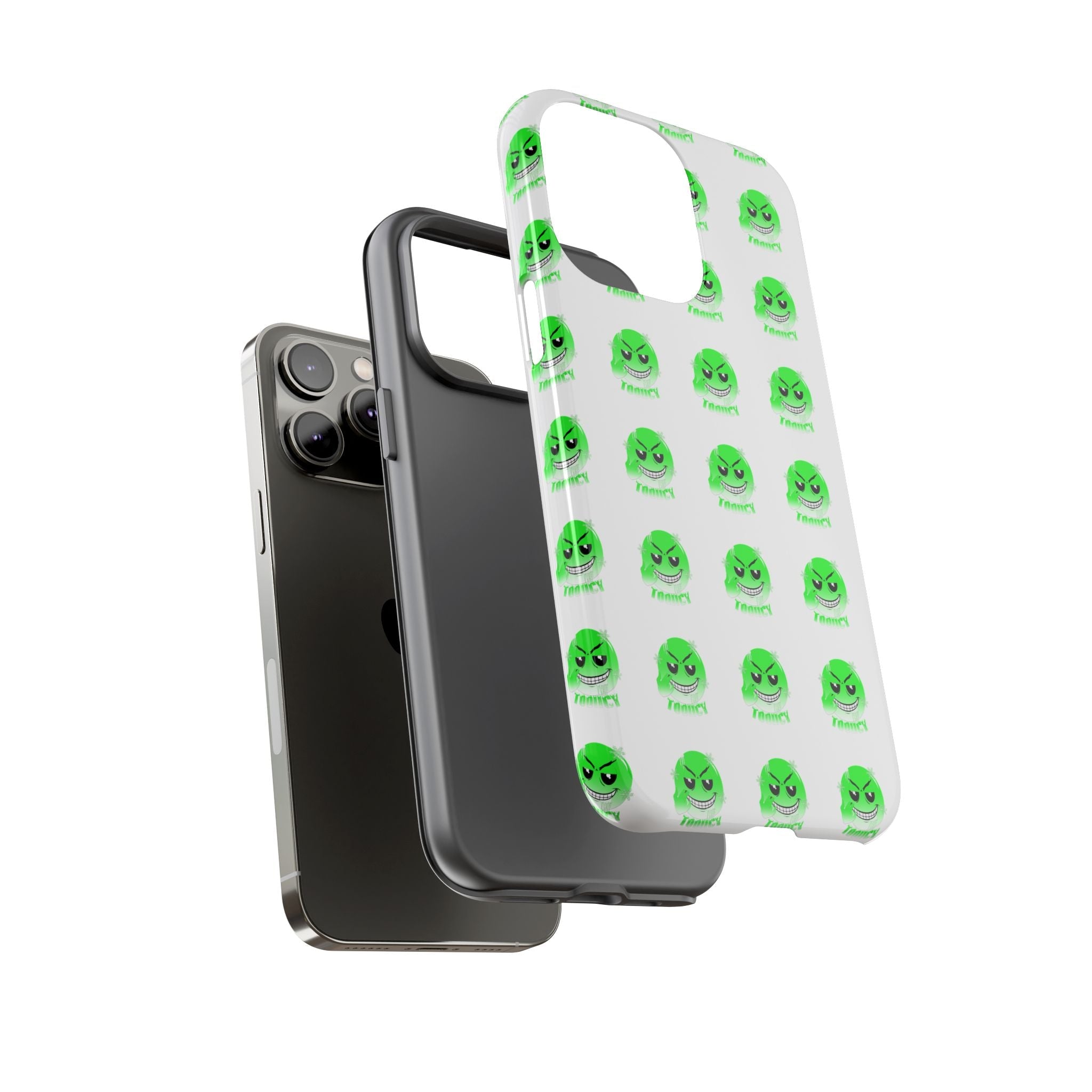 Tooiicy Green Face Phone Case Printify