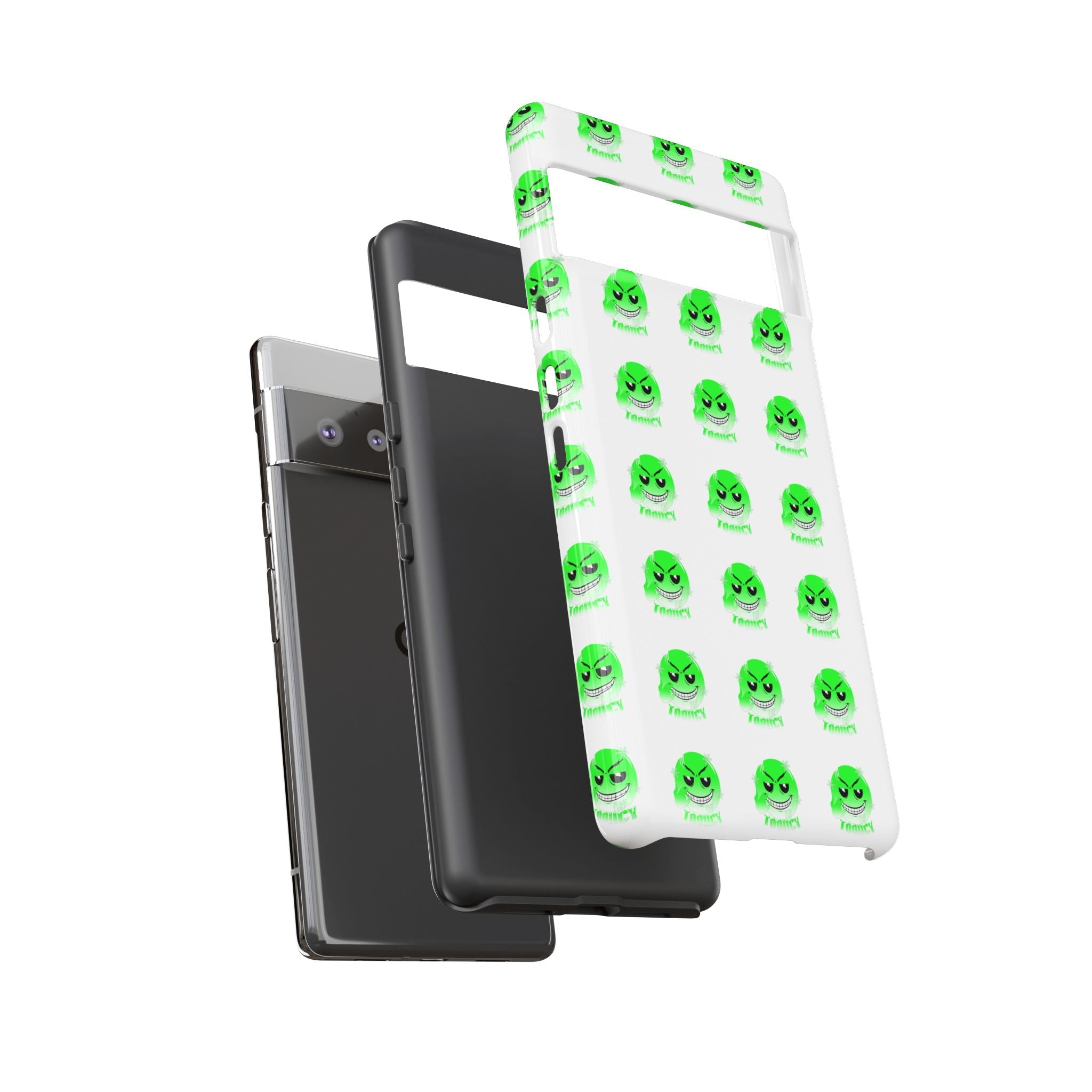 Tooiicy Green Face Phone Case Printify