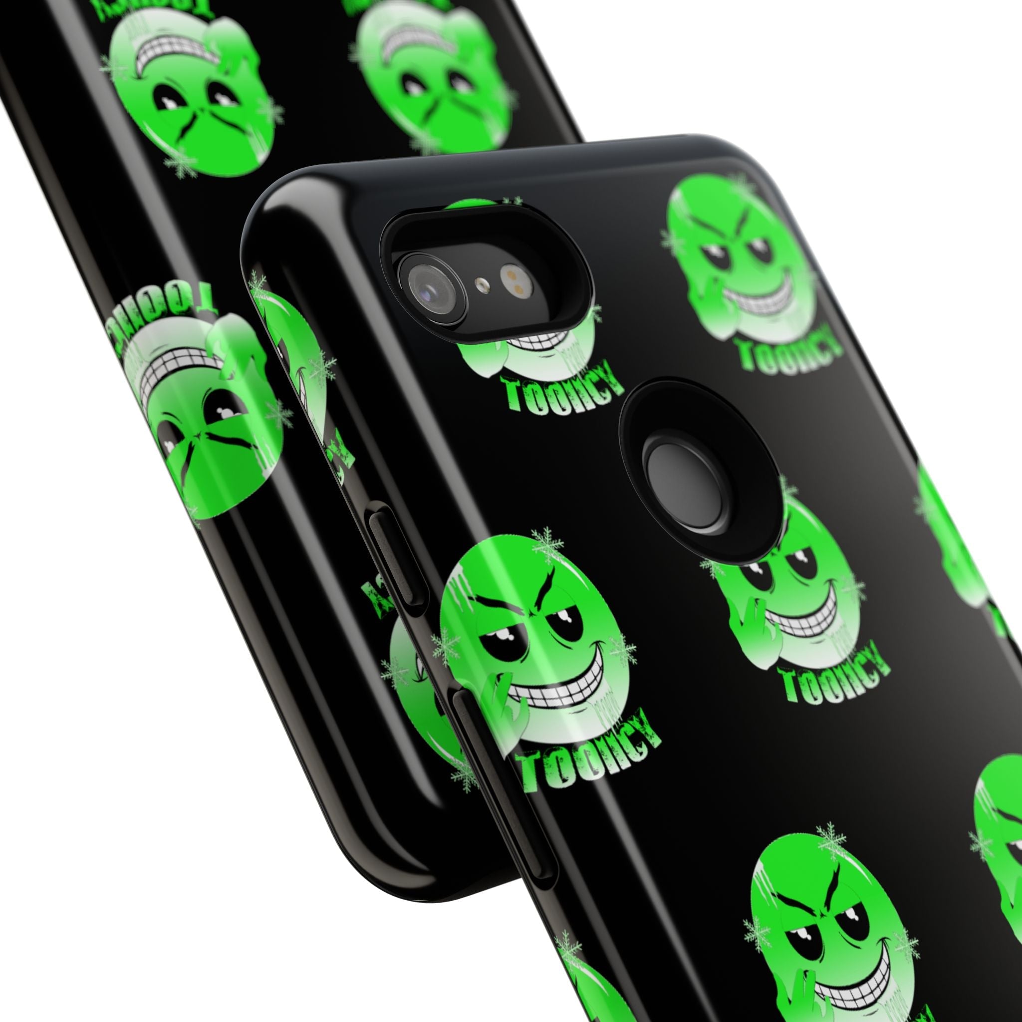 Phone Case - Green Face Tooiicy Design Printify