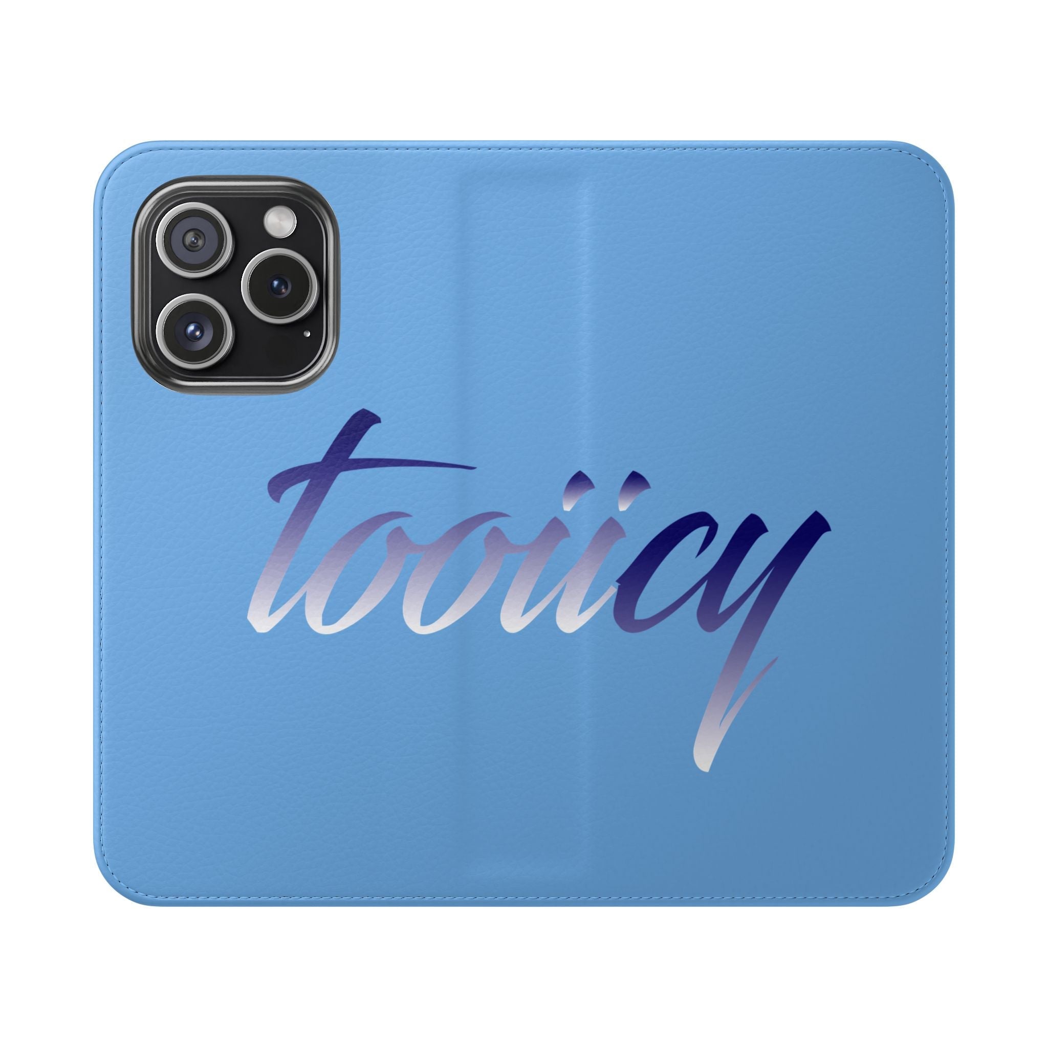 Stylish Flip Case with 'Tooiicy Design for Smartphones Printify