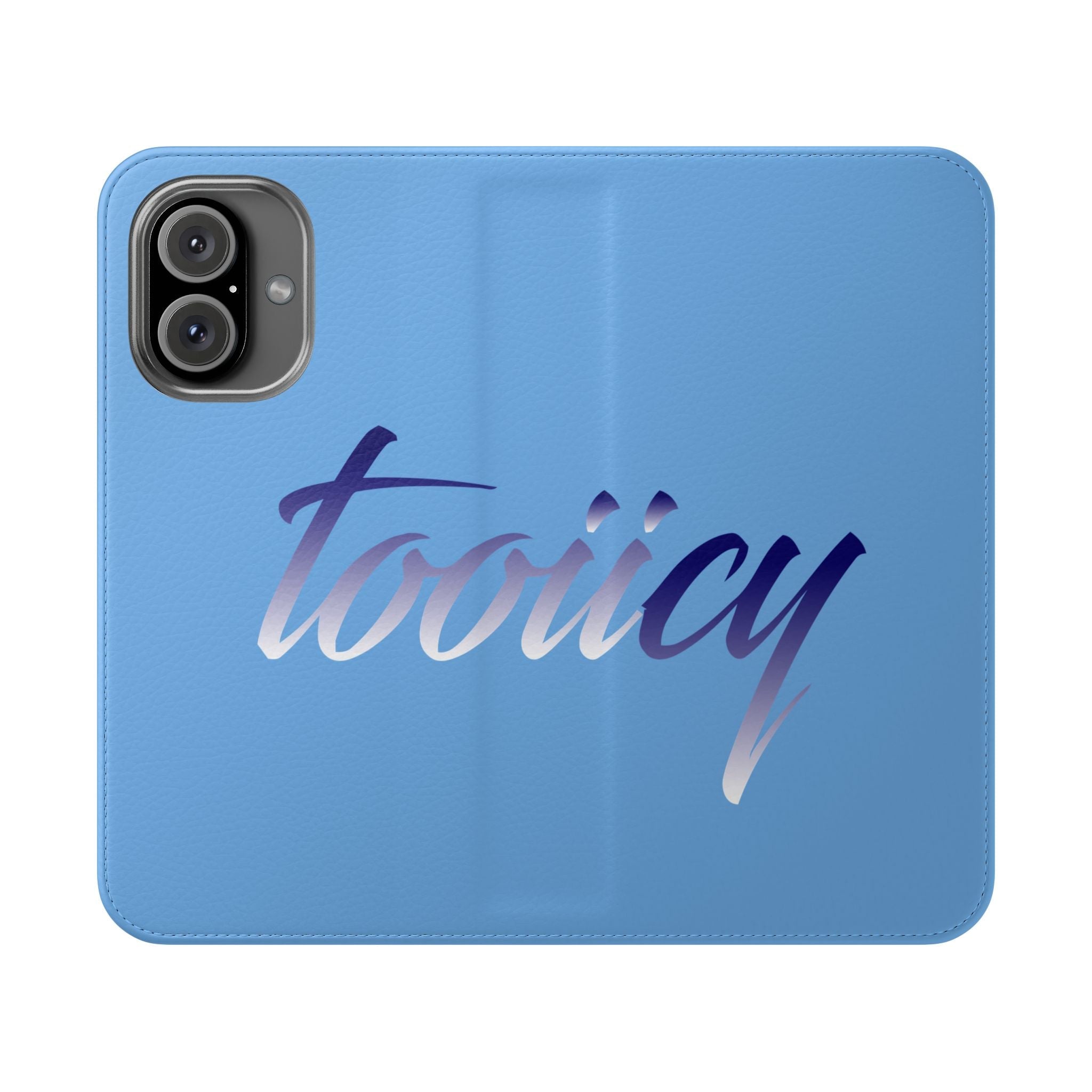Stylish Flip Case with 'Tooiicy Design for Smartphones Printify