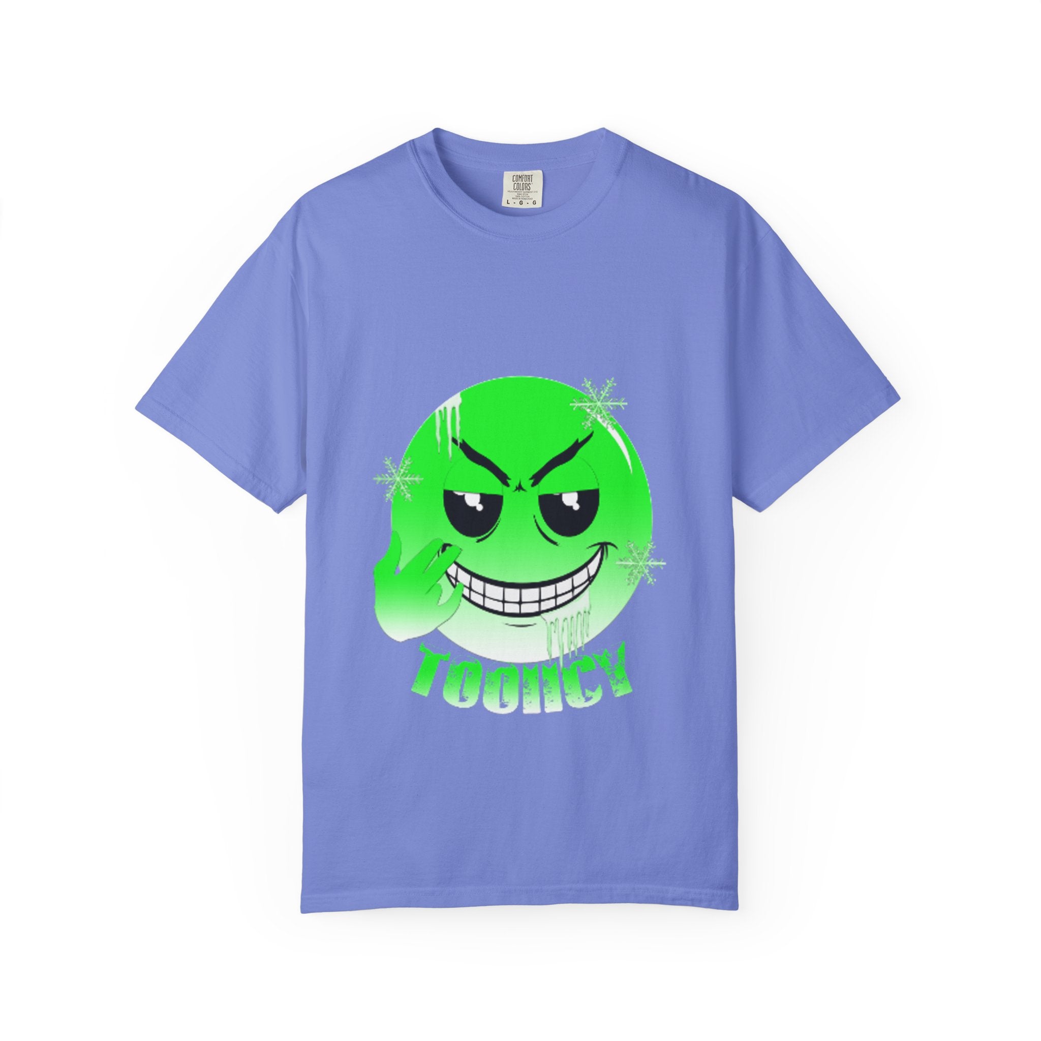 Tooiicy Green Face T-shirt Printify