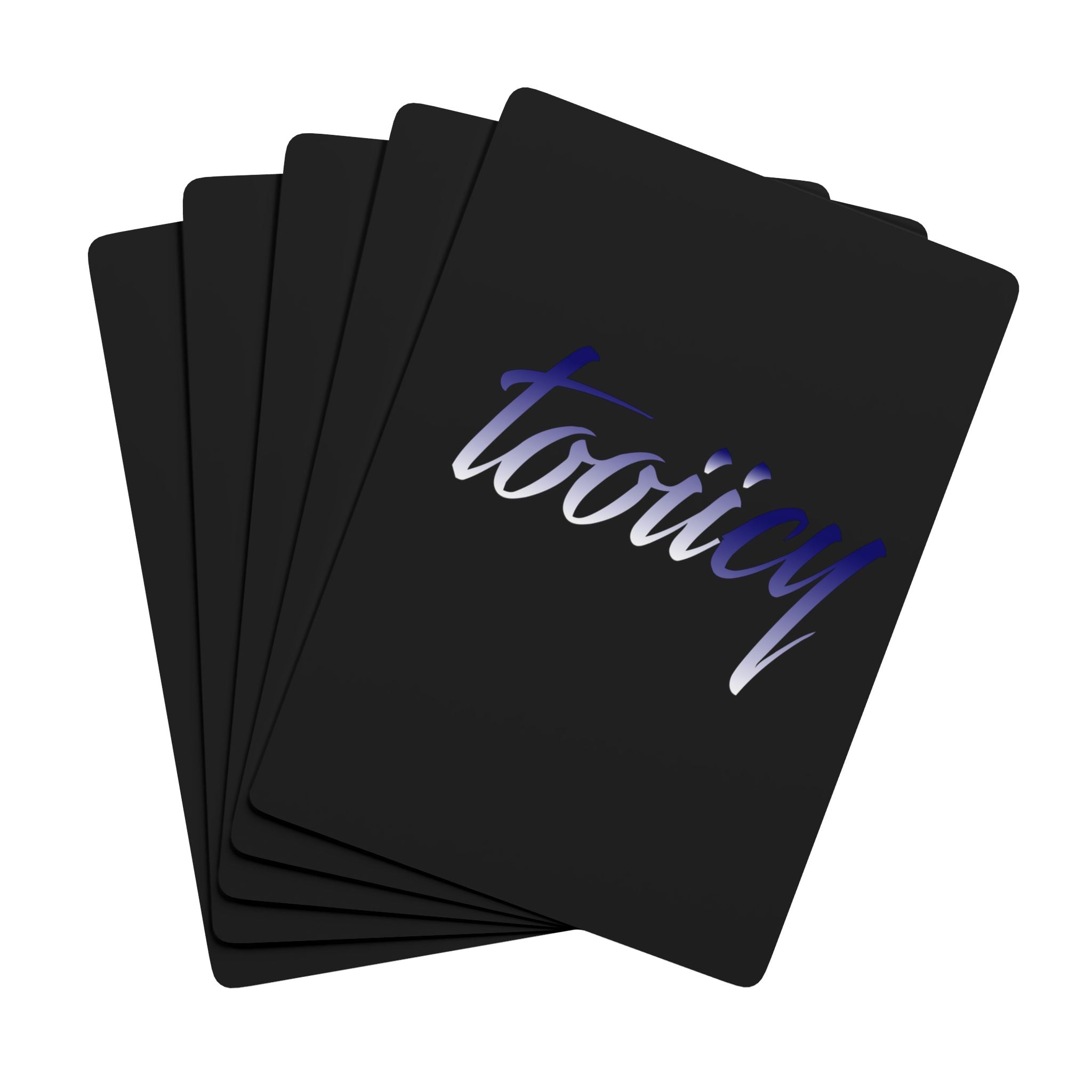 Stylish Poker Playing Cards - Elegant Design for Game Nights Printify
