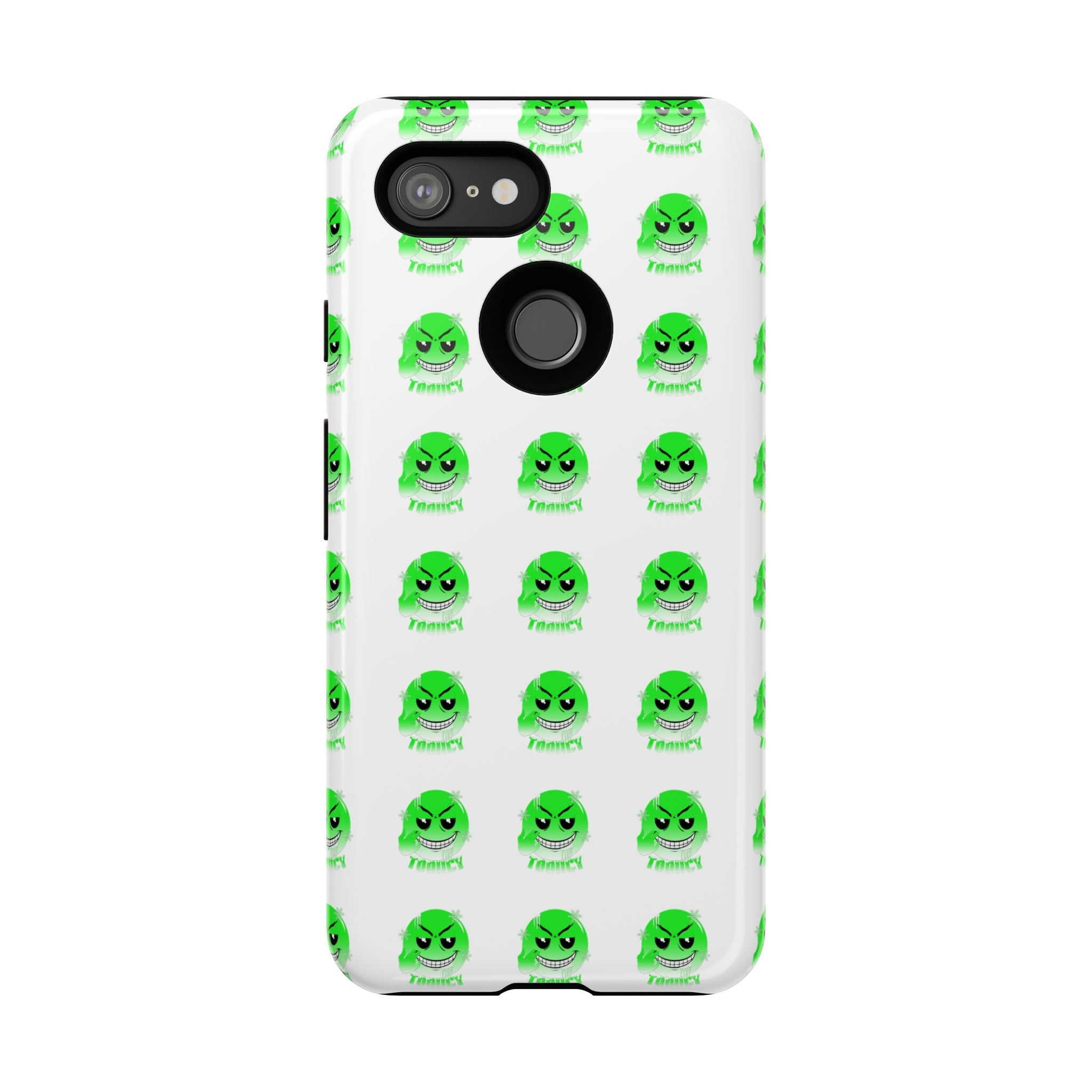 Tooiicy Green Face Phone Case Printify