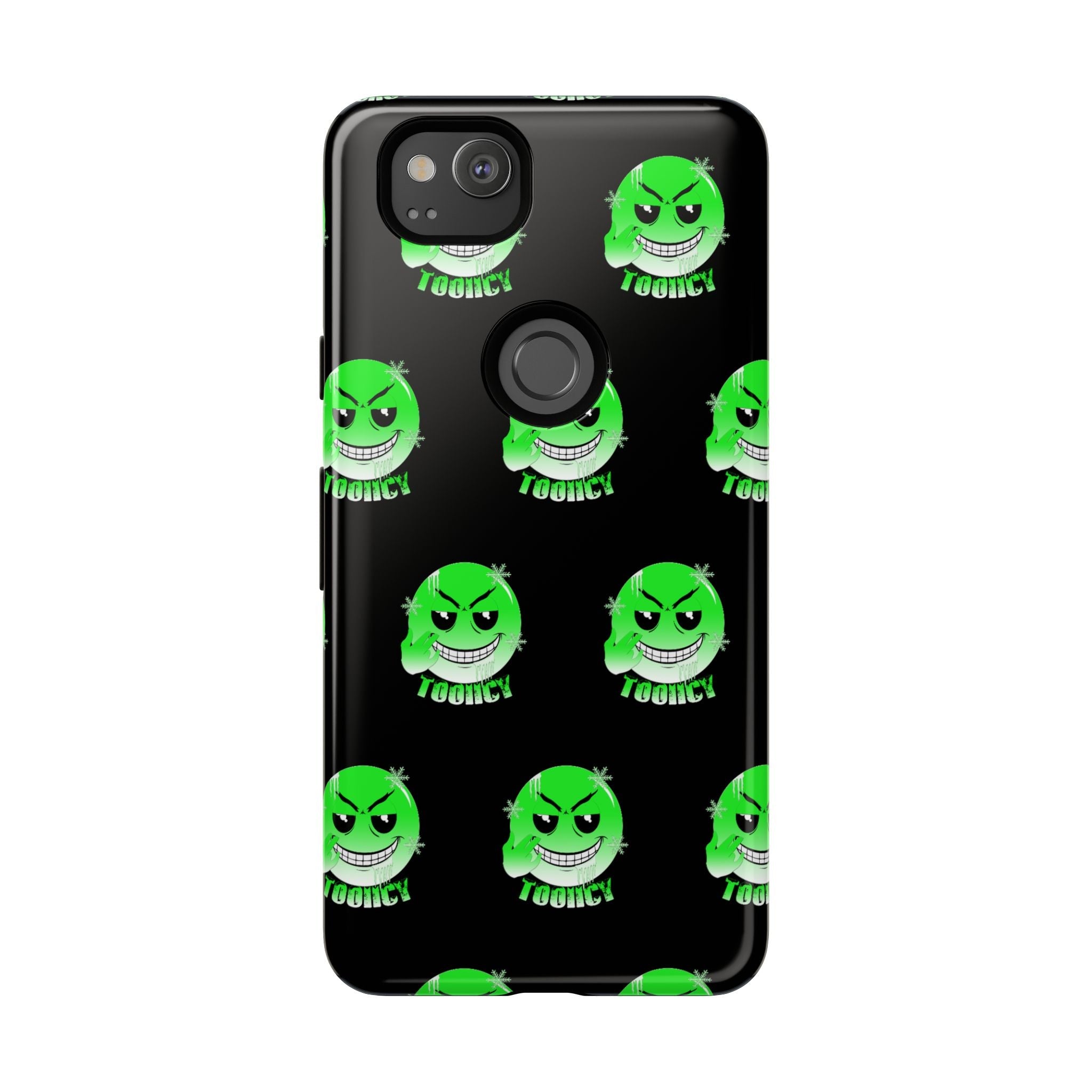 Phone Case - Green Face Tooiicy Design Printify