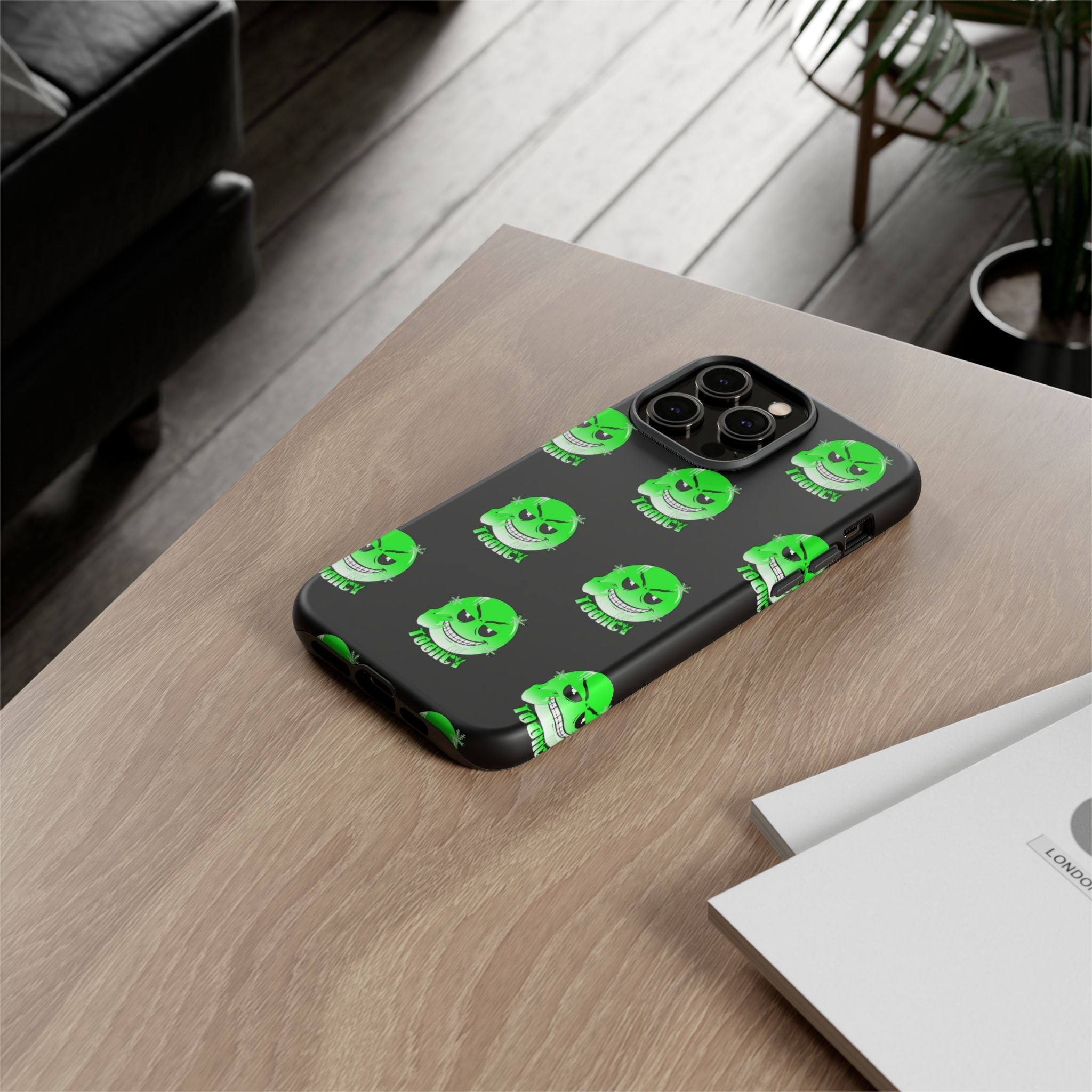 Phone Case - Green Face Tooiicy Design Printify