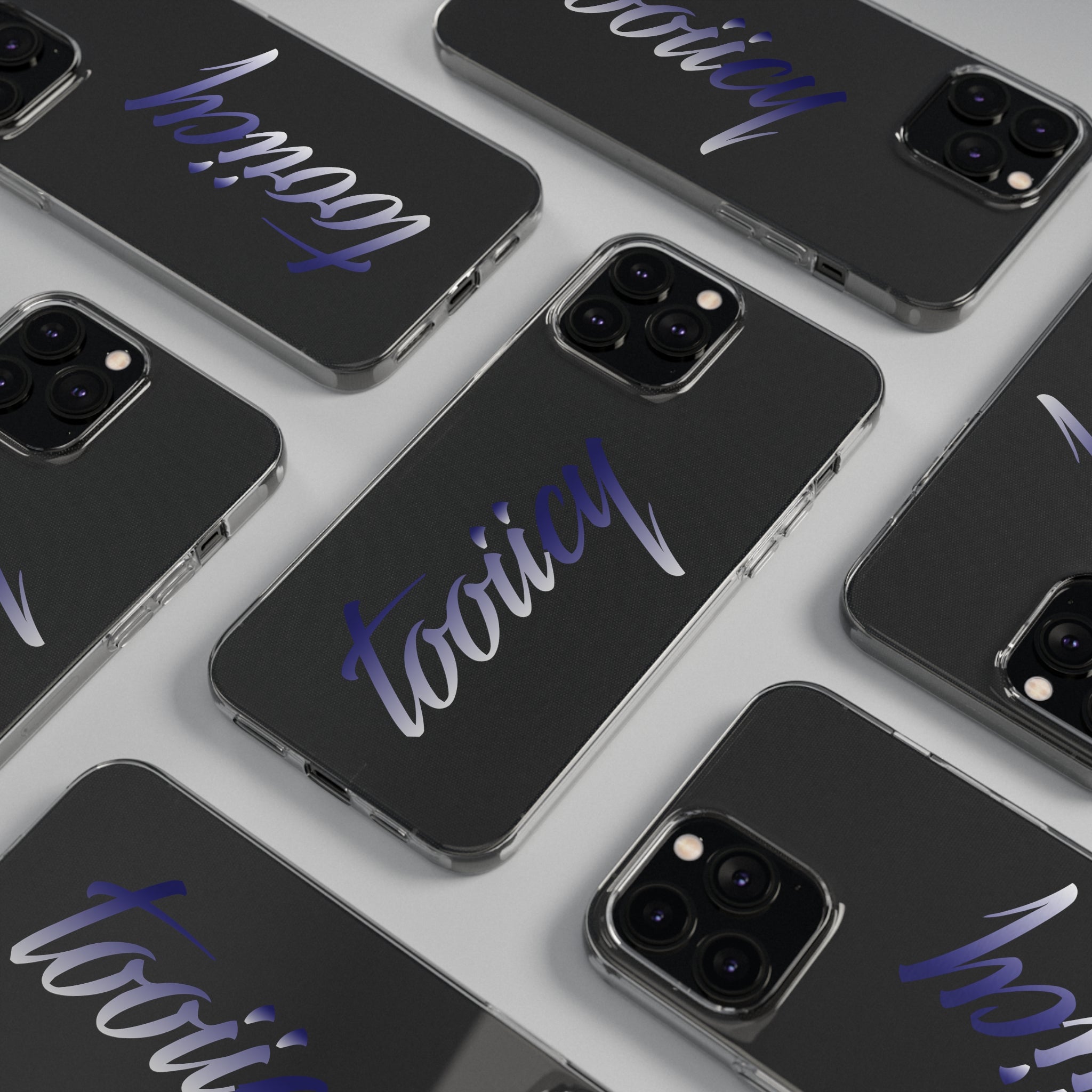 Stylish Phone Case - 'Tooiicy' Design Printify