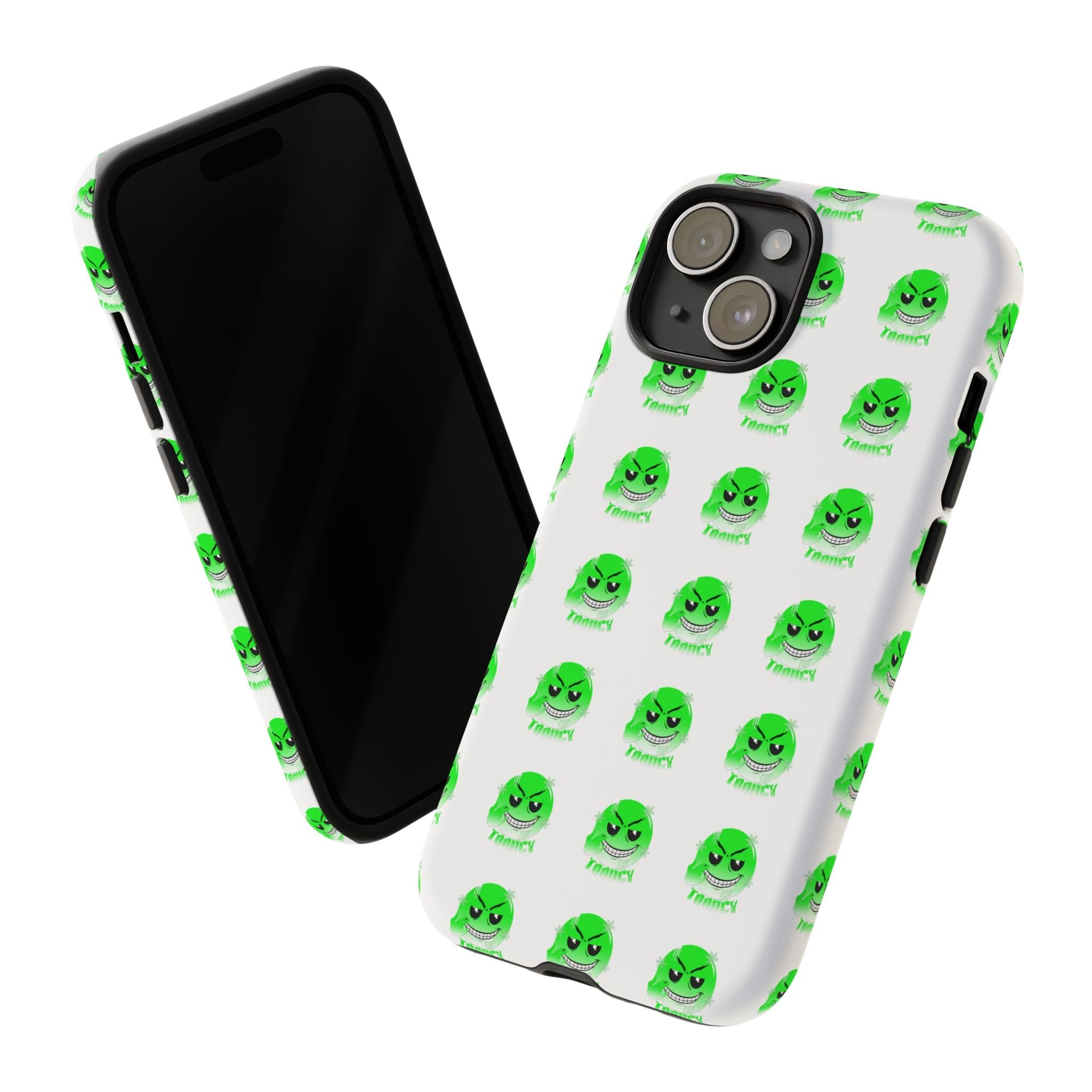 Tooiicy Green Face Phone Case Printify
