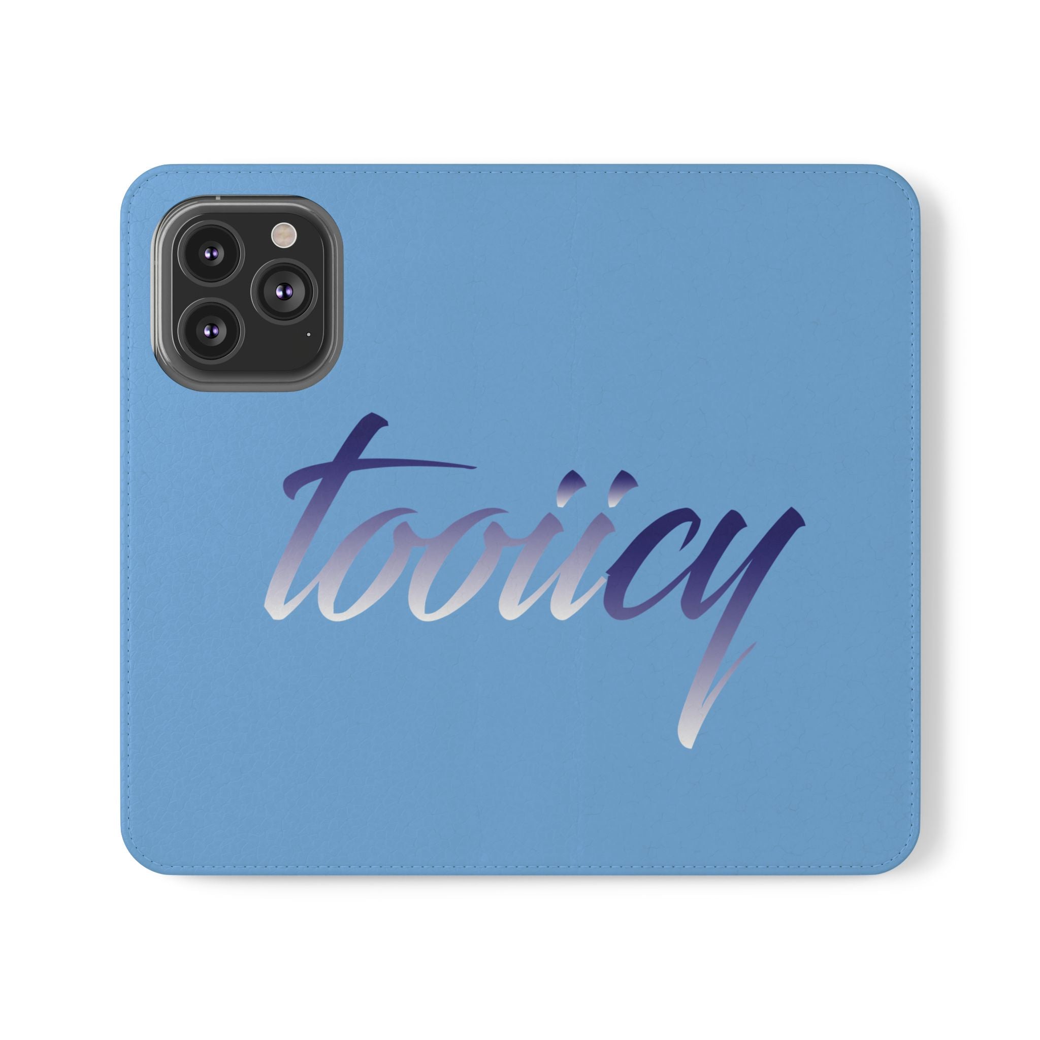 Stylish Flip Case with 'Tooiicy Design for Smartphones Printify