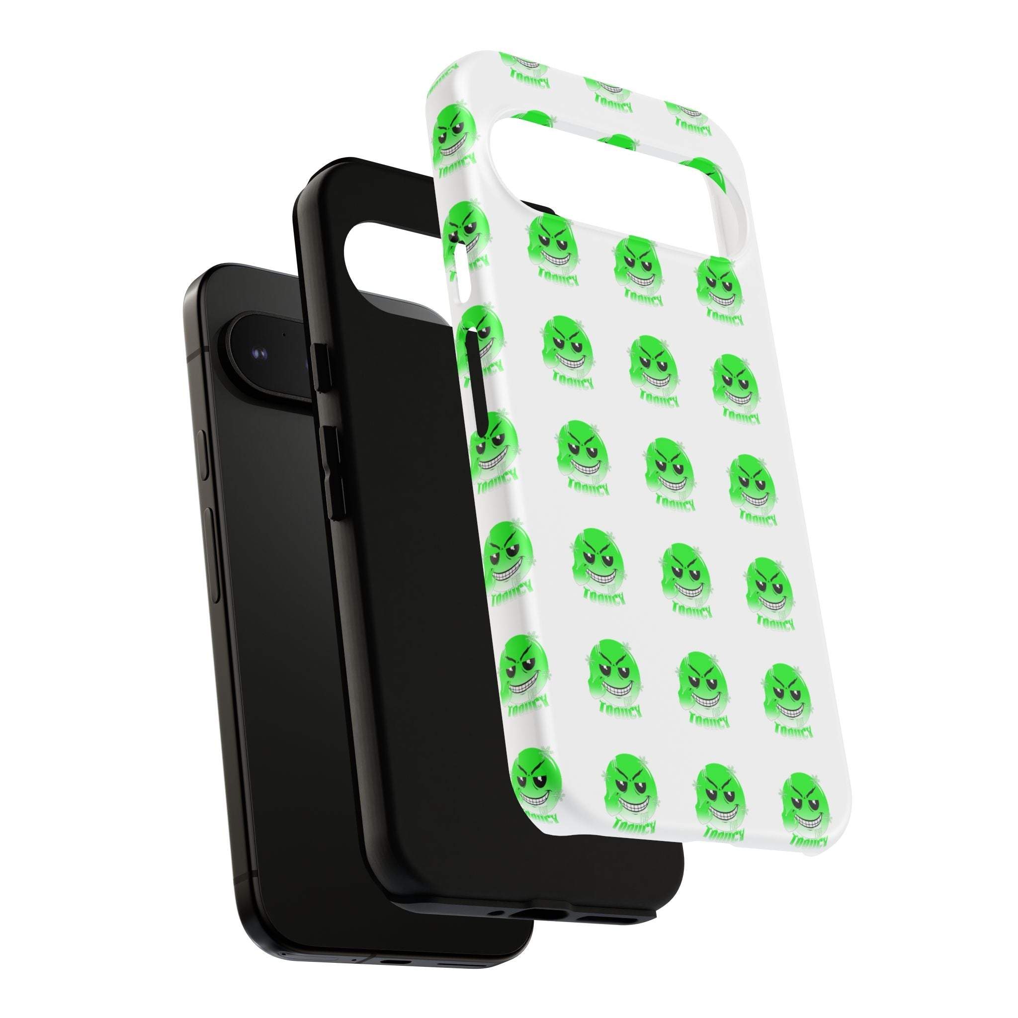 Tooiicy Green Face Phone Case Printify
