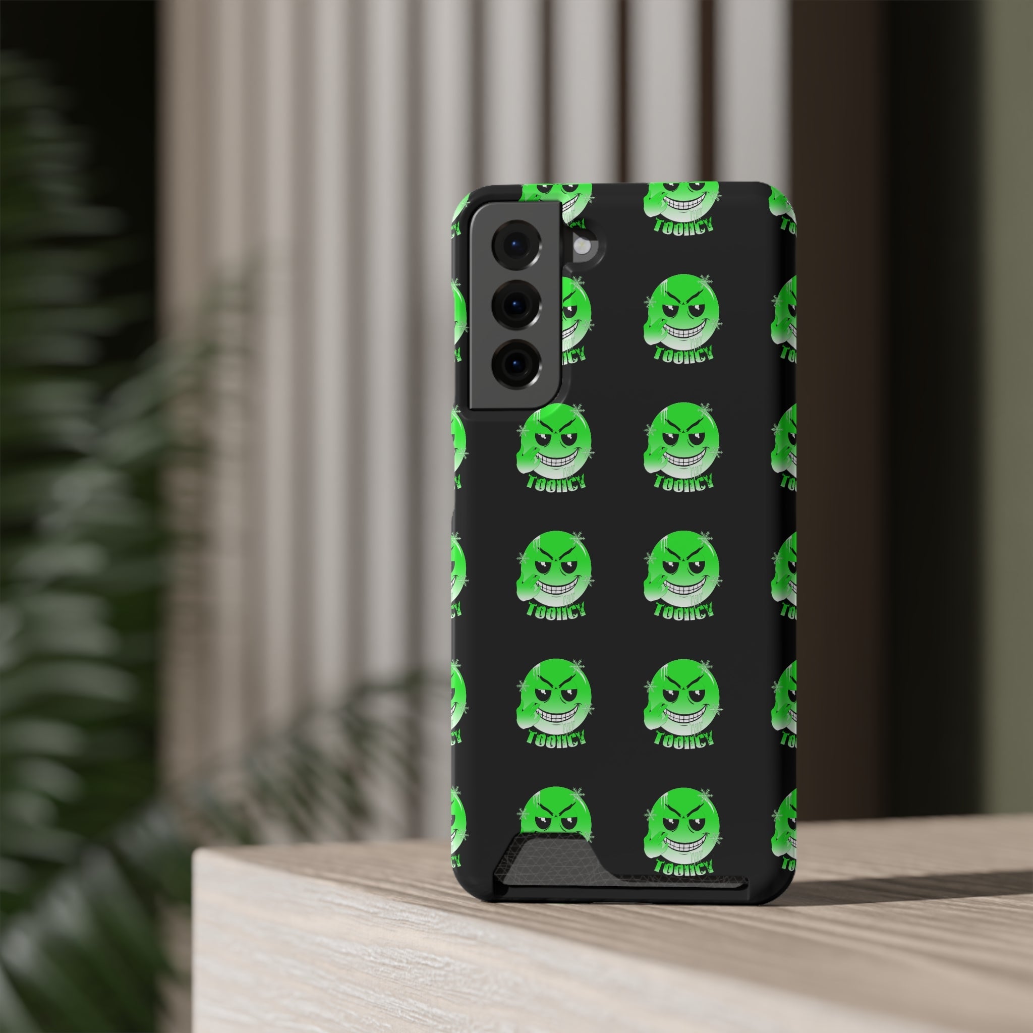 Tooiicy Green Faced phone case Printify