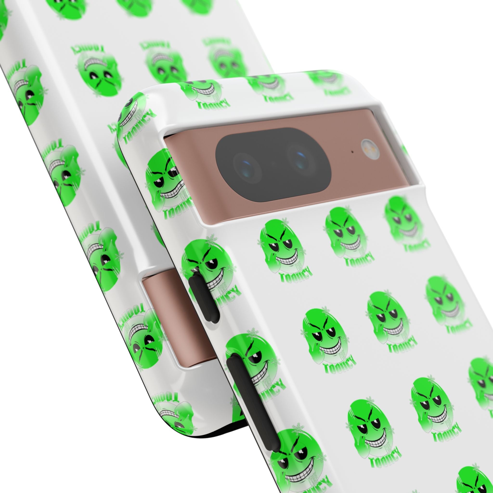 Tooiicy Green Face Phone Case Printify