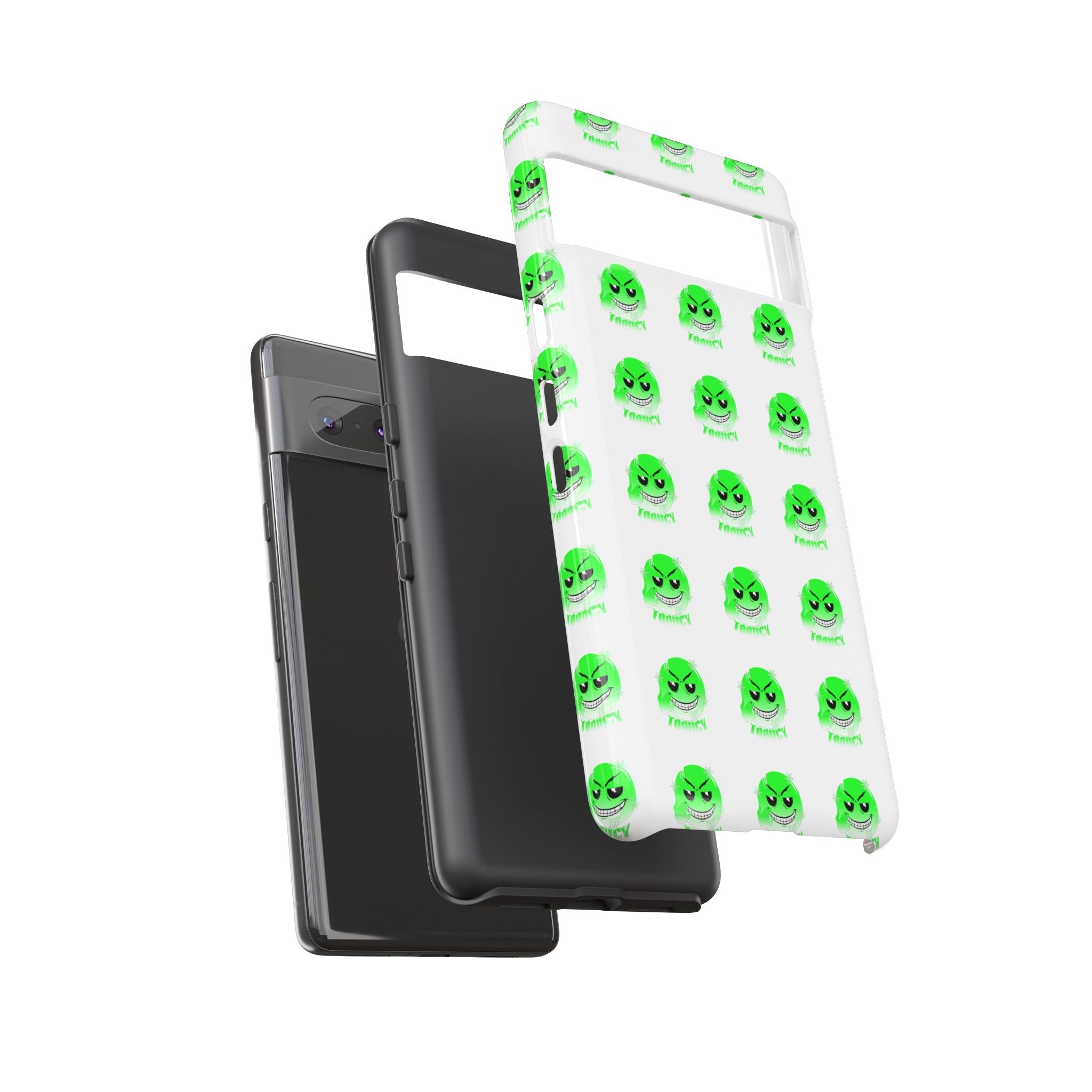 Tooiicy Green Face Phone Case Printify